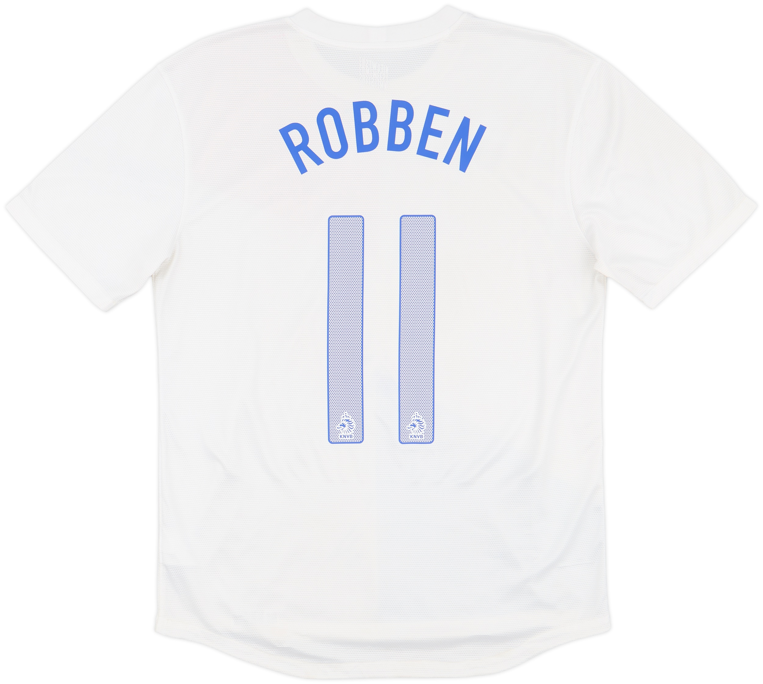 応援グッズ Netherlands No.11 ROBBEN 2010-11 Netherlands Home Shirt Robben #11 (L)