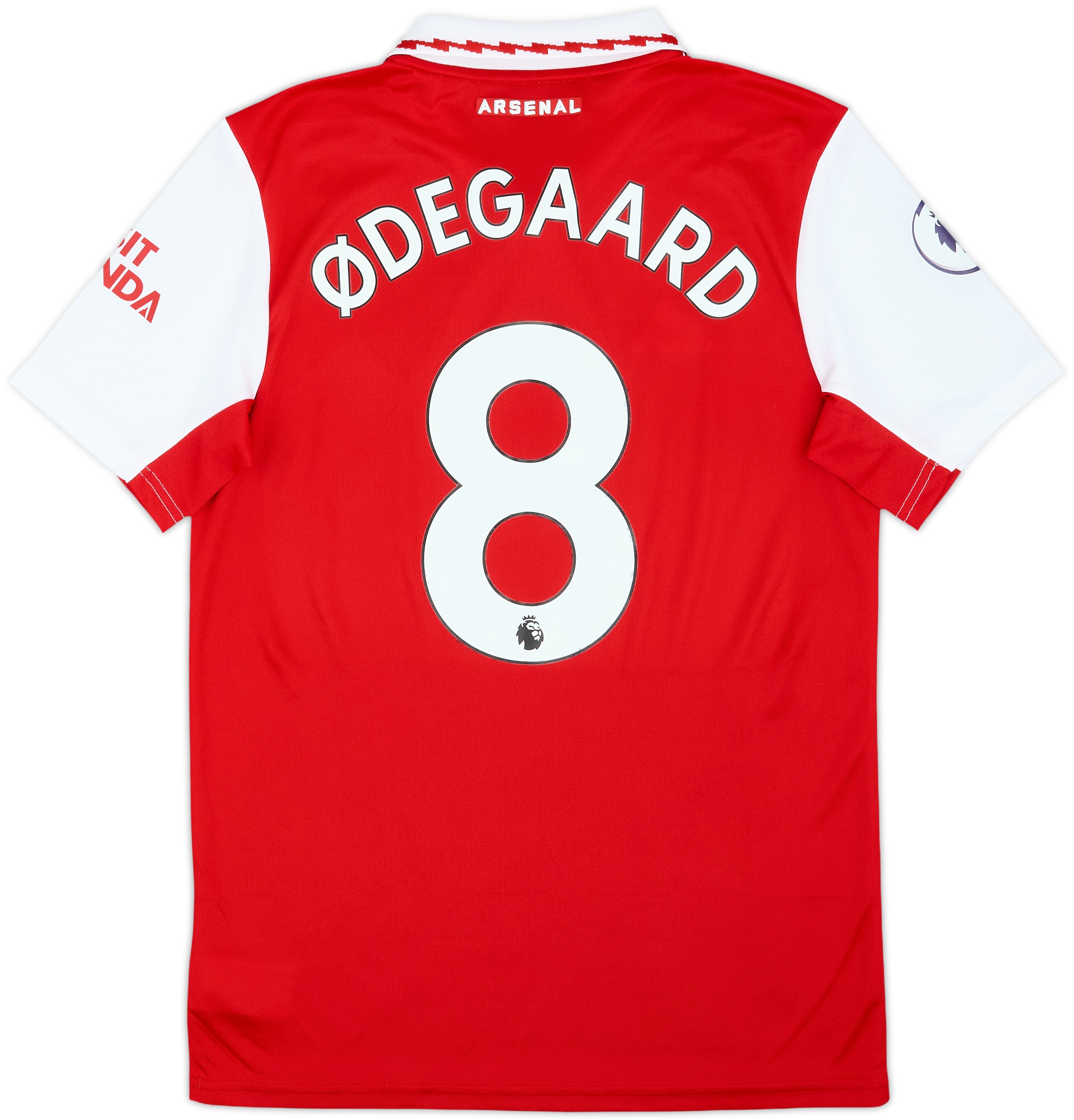 2022-23 Arsenal Home Shirt Odegaard #8 - 7/10 - (Women's S)