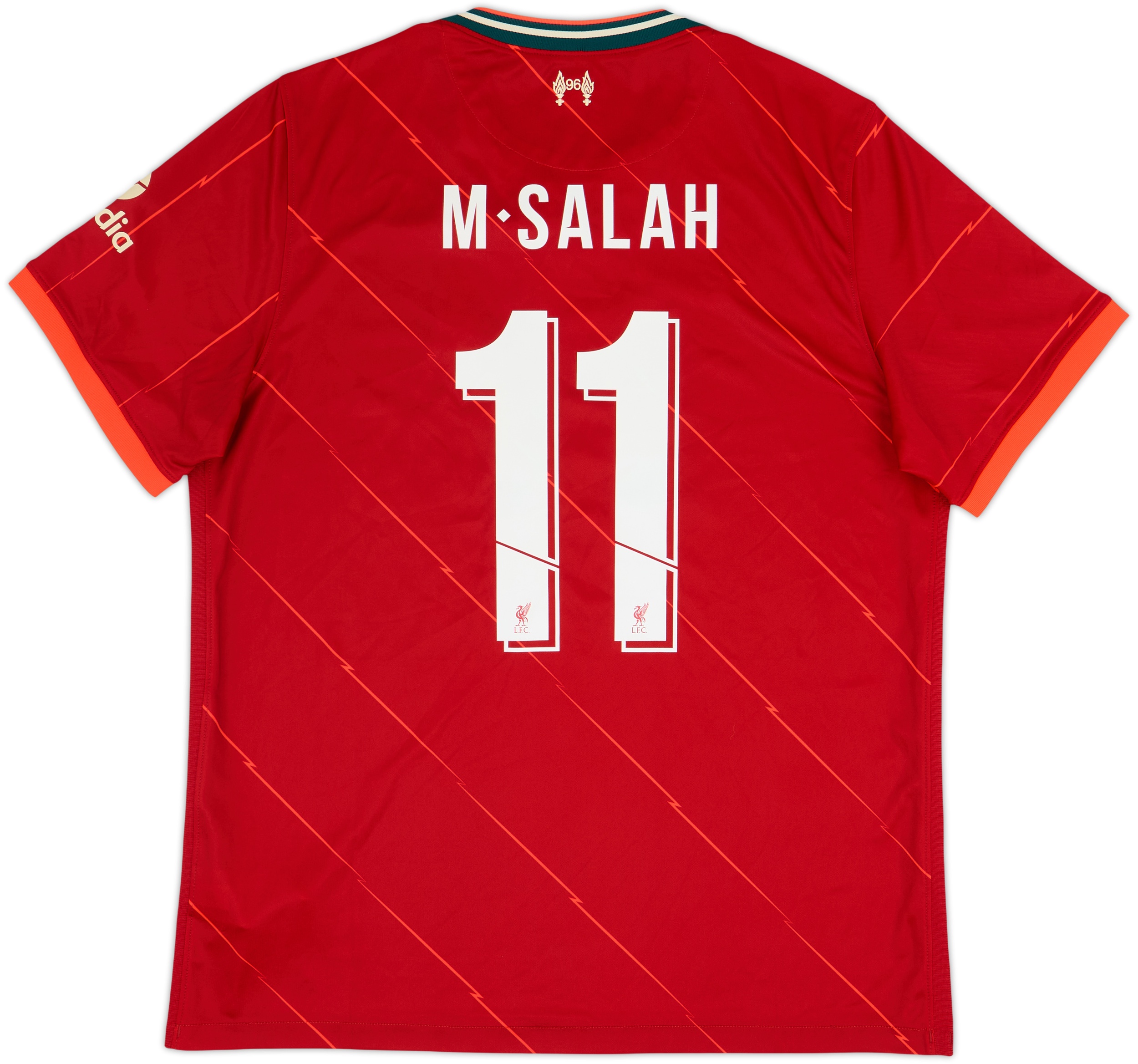 2021-22 Liverpool Home Shirt M.Salah #11 - 8/10 - (XL)