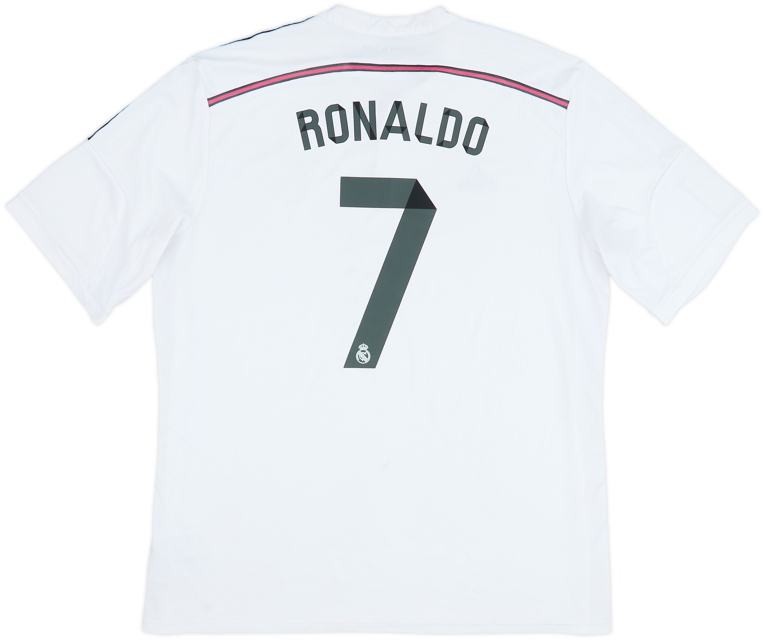 Real Madrid Ronaldo 7 シャツ 2014 2014-15 Real Madrid Home Shirt Ronaldo #7 - 6/10 - (XXL)