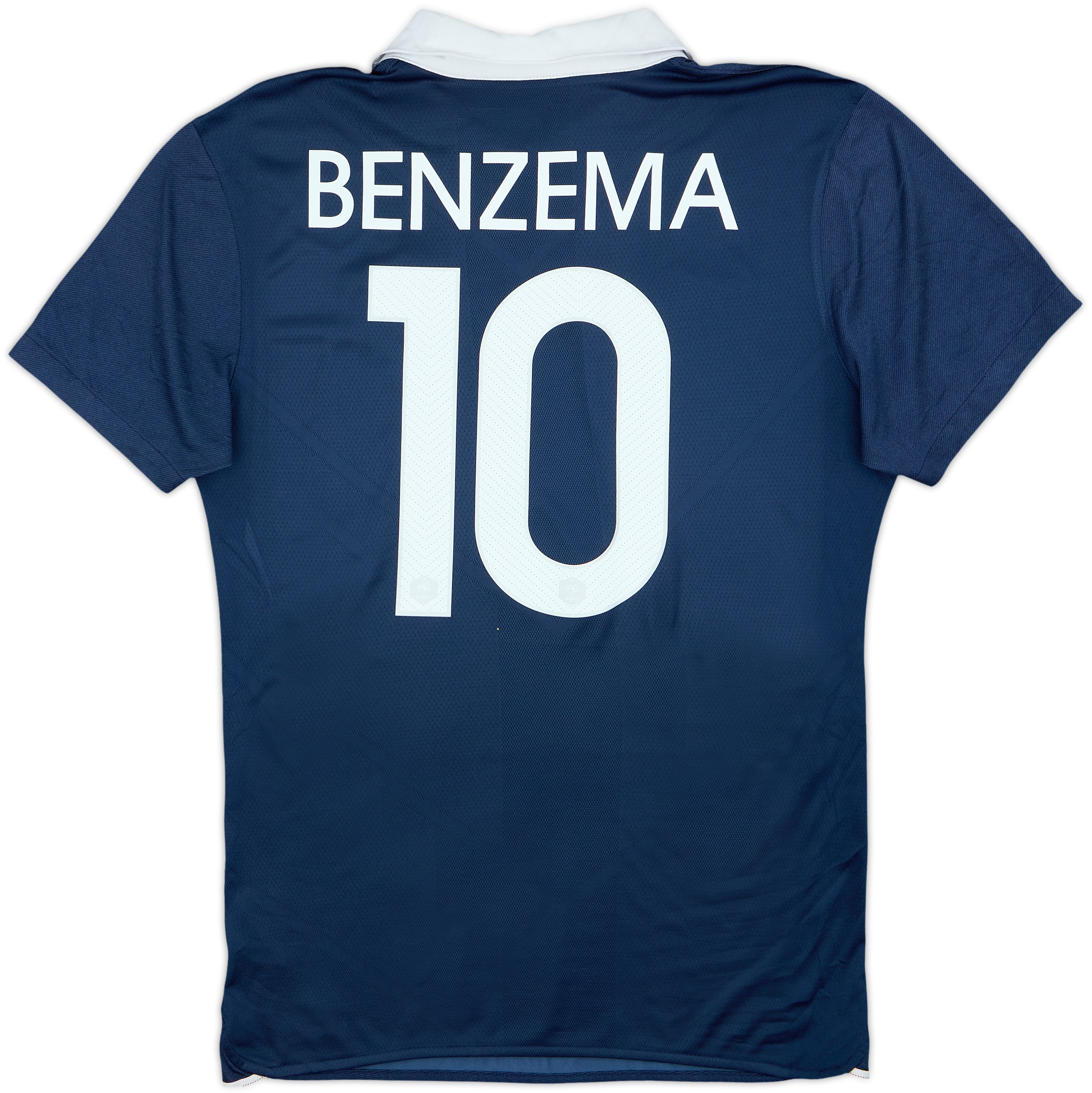 2014-15 France Authentic Home Shirt Benzema #10 - 8/10 - (M)