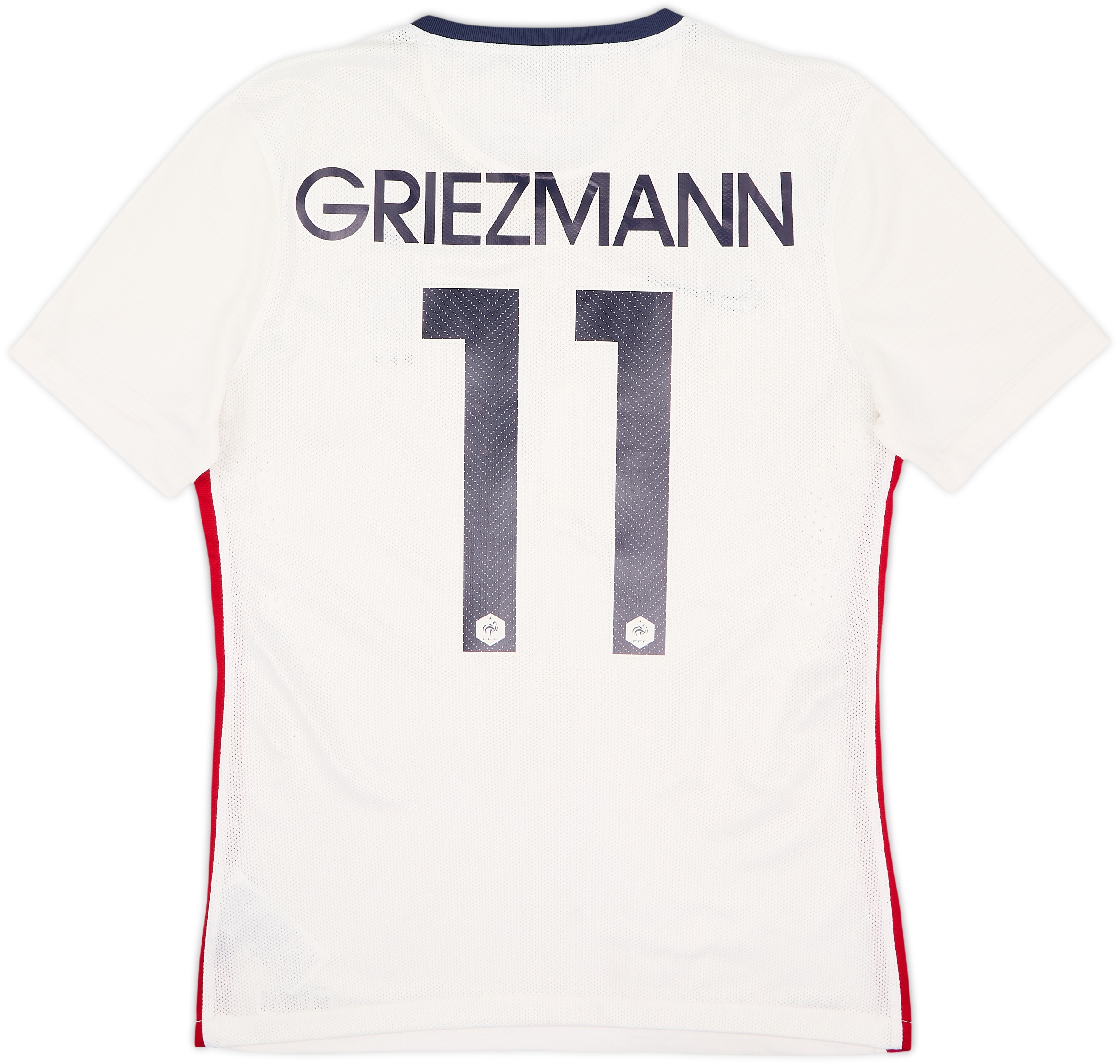 2015-16 France Authentic Away Shirt Griezmann #11 - 6/10 - (M)