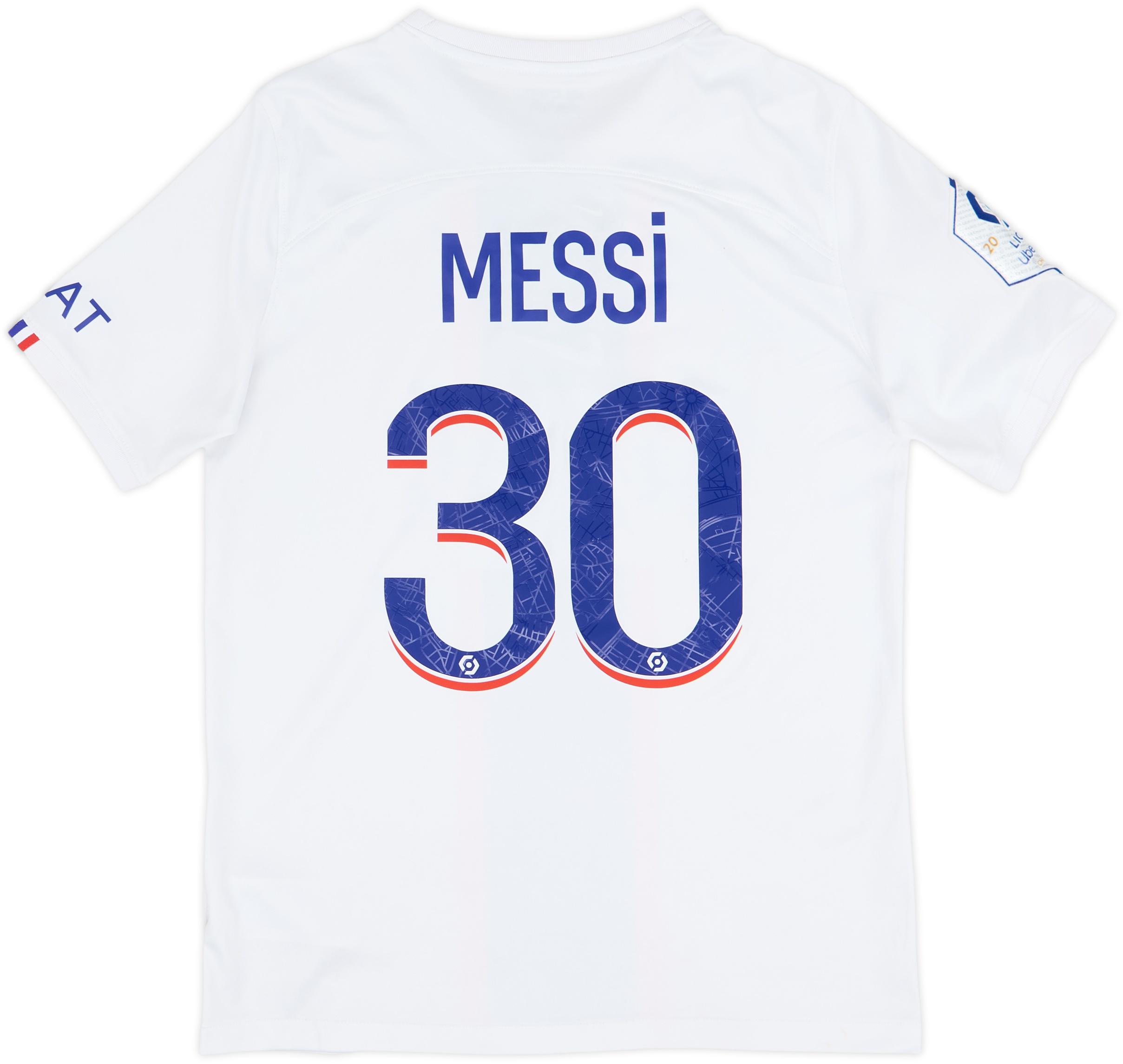 パリ・サンジェルマン MESSI 30番 シャツ 2022-23 Paris Saint-Germain Third Shirt Messi #30 - 8/10 - (XL.Boys)