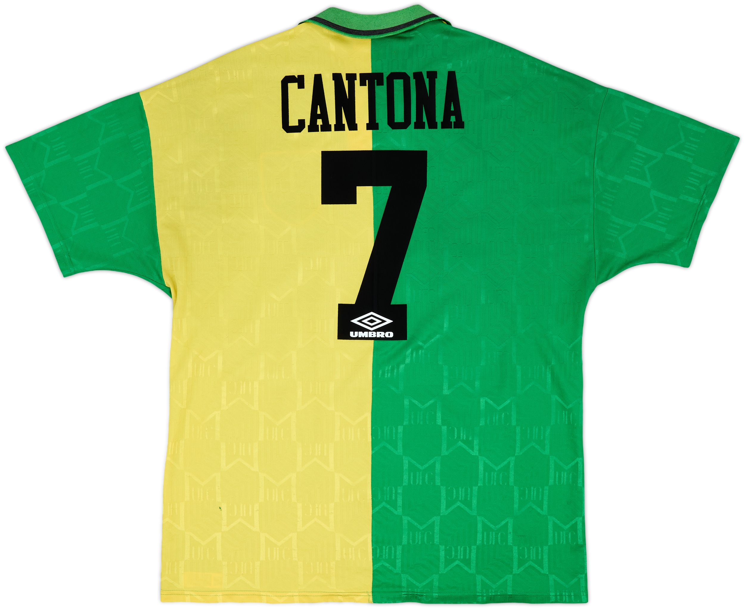 1992-94 Manchester United Cantona カントナ 1992-94 Manchester United Home Shirt Cantona #7 - 9/10 - (L)