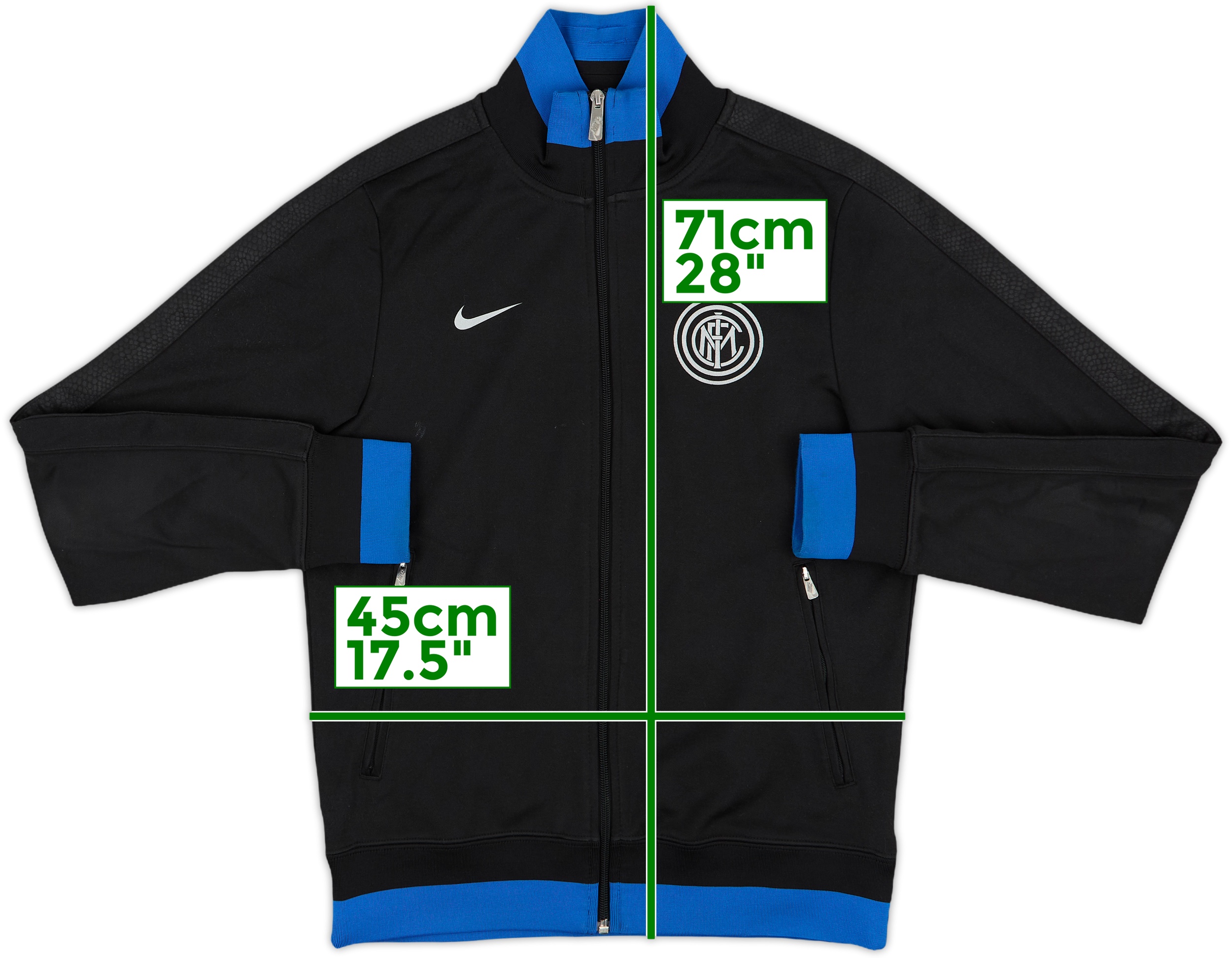 NIKE セリエA FC INTER Track Jacket Kids XS NIKE セリエA FC INTER Track Jacket Kids XS