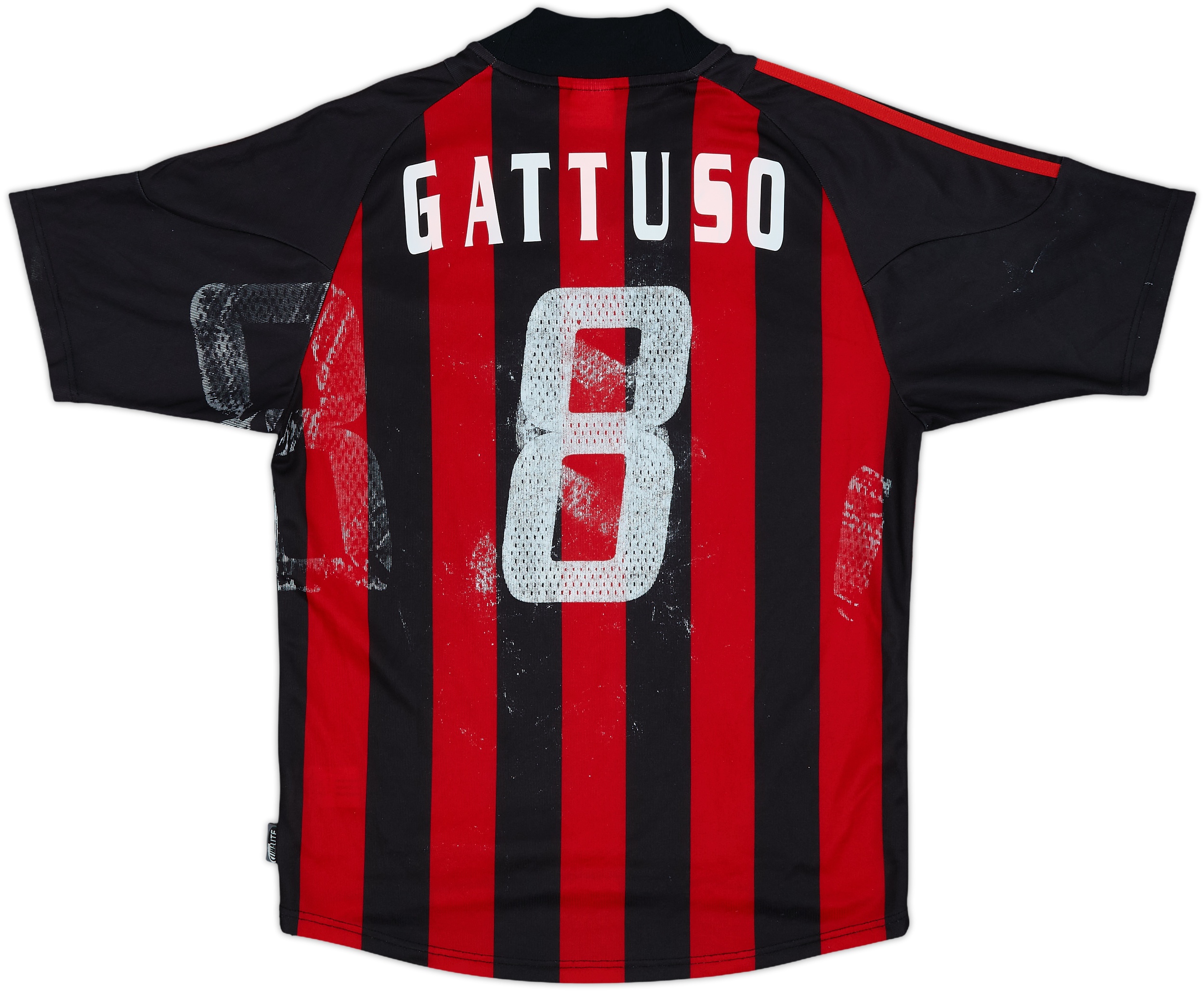 2002-03 AC Milan Home Shirt Gattuso #8 - 3/10 - (S)