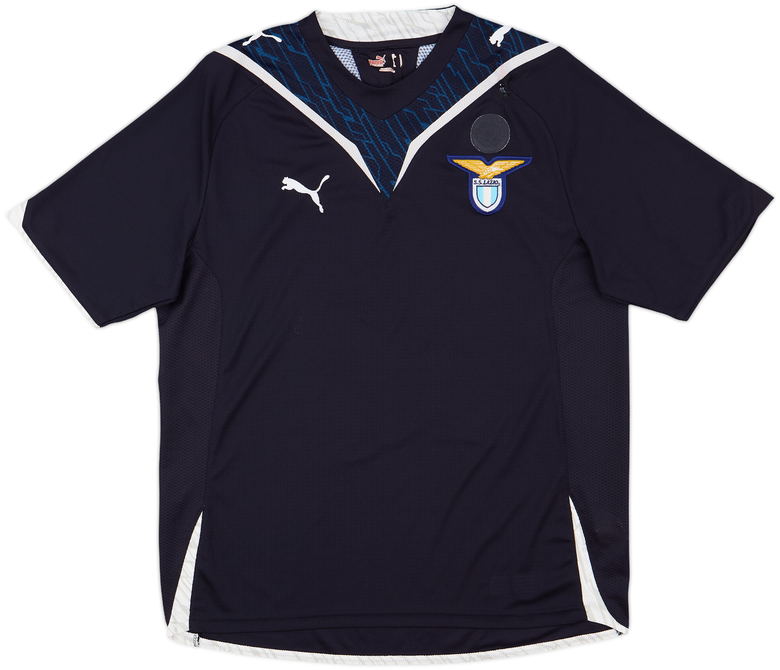Puma SS Lazio ブラックシャツ Lサイズ 2009-10 Lazio Away Shirt - 4/10 - (M)