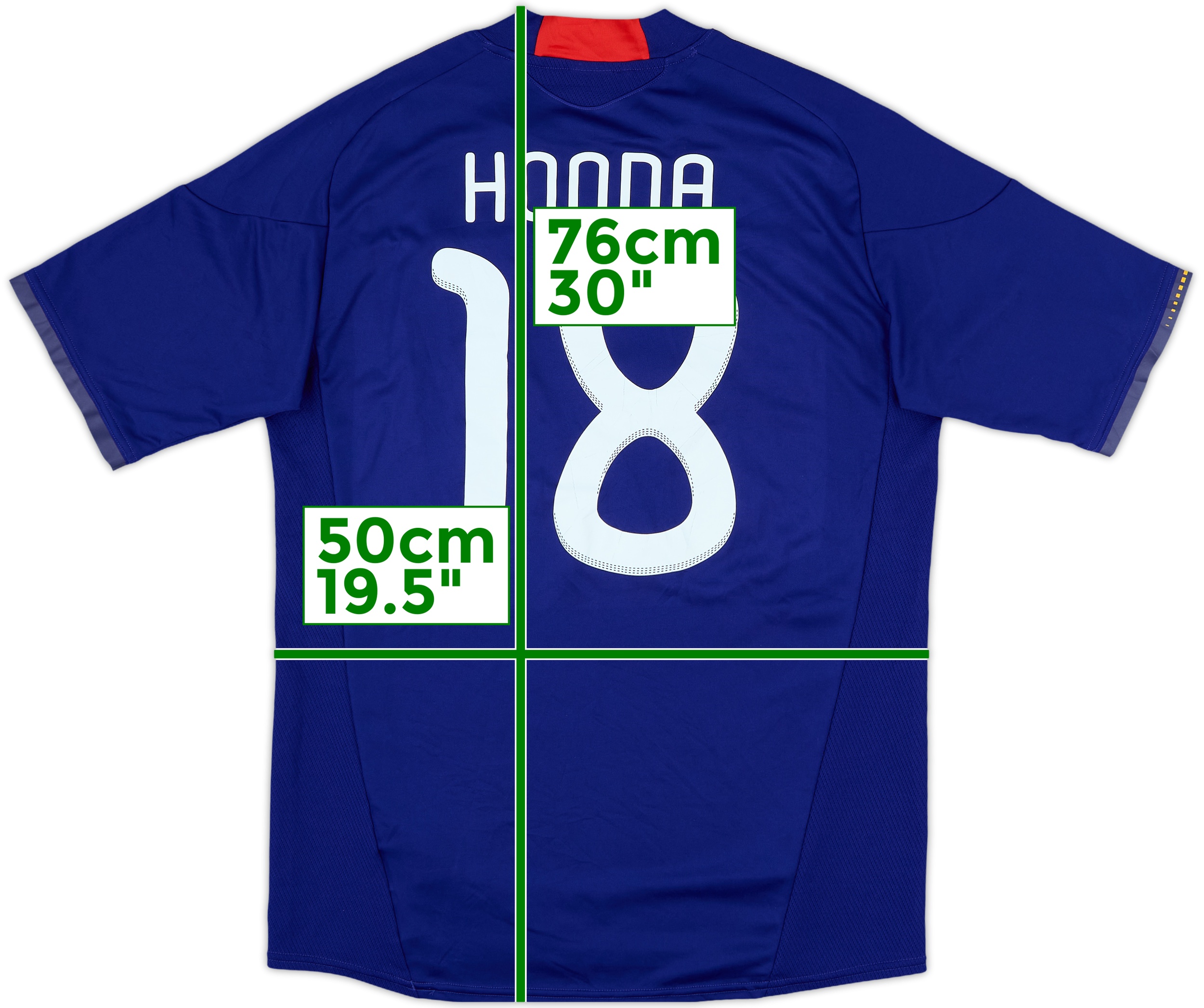 HONDA 新品　日本代表　サッカー　football L size 2010-12 Japan Signed Home Shirt Honda #18 - 6/10 - (L)