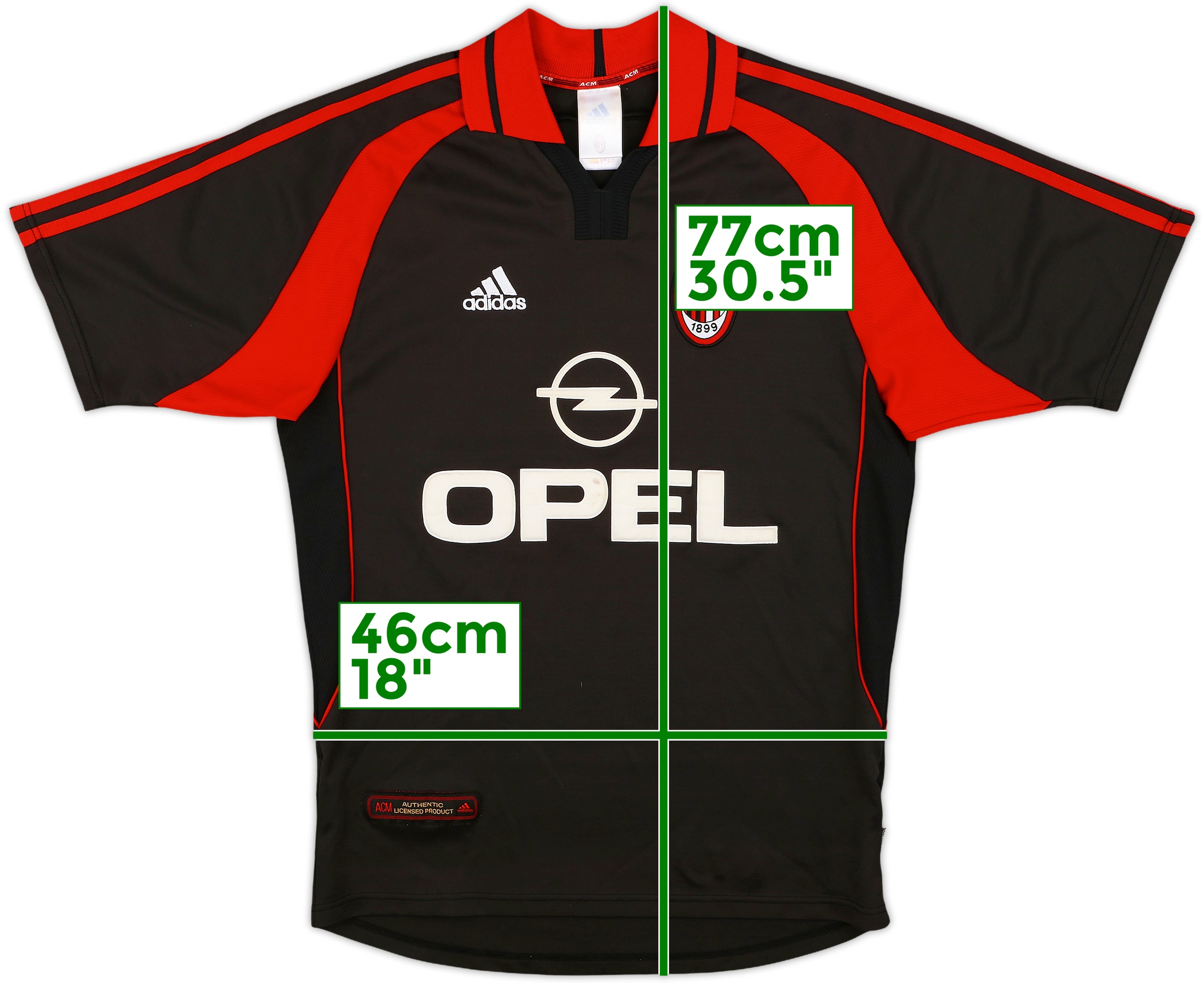 ウェア 00s adidas AC Milan soccer shirt kit y2k $_57.JPG?set_id=880000500F