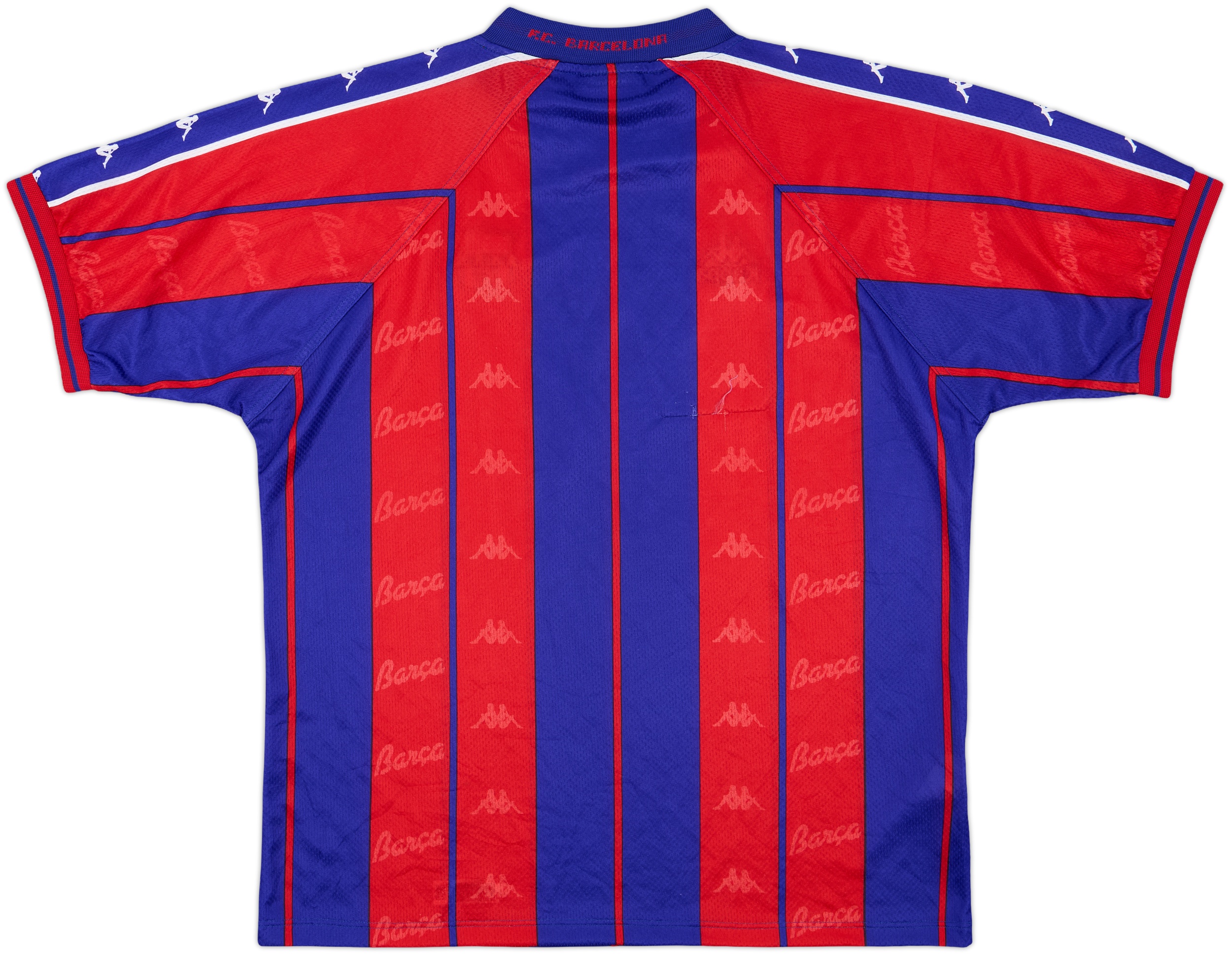 最後のタイムセール中‼️Barcelona 1997s~1998s ビンテージ 1997-98 Barcelona Home Shirt Anderson #9 - 8/10 - (M)