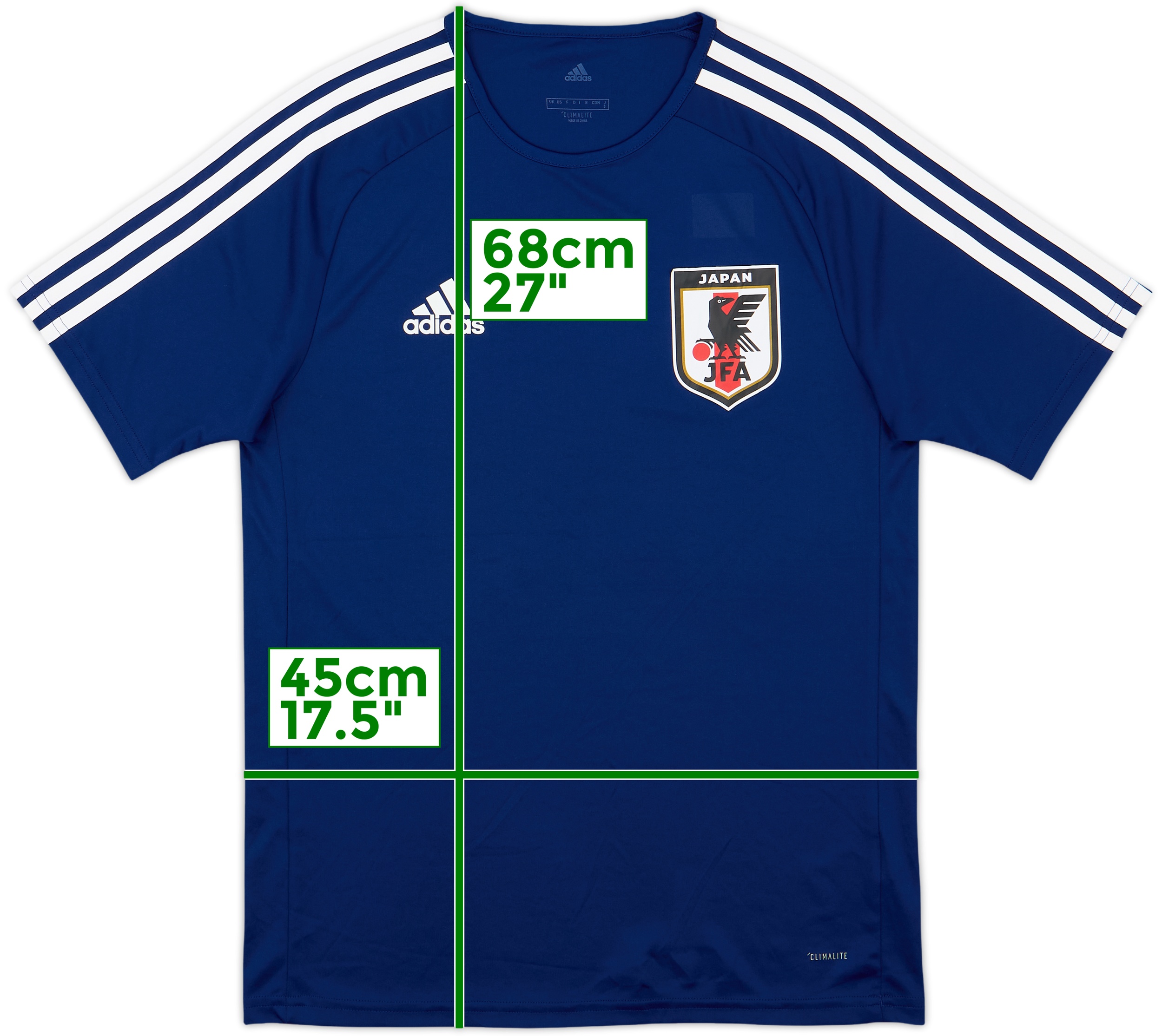 日本代表Tシャツ　adidas CLIMALITE 040825612923-