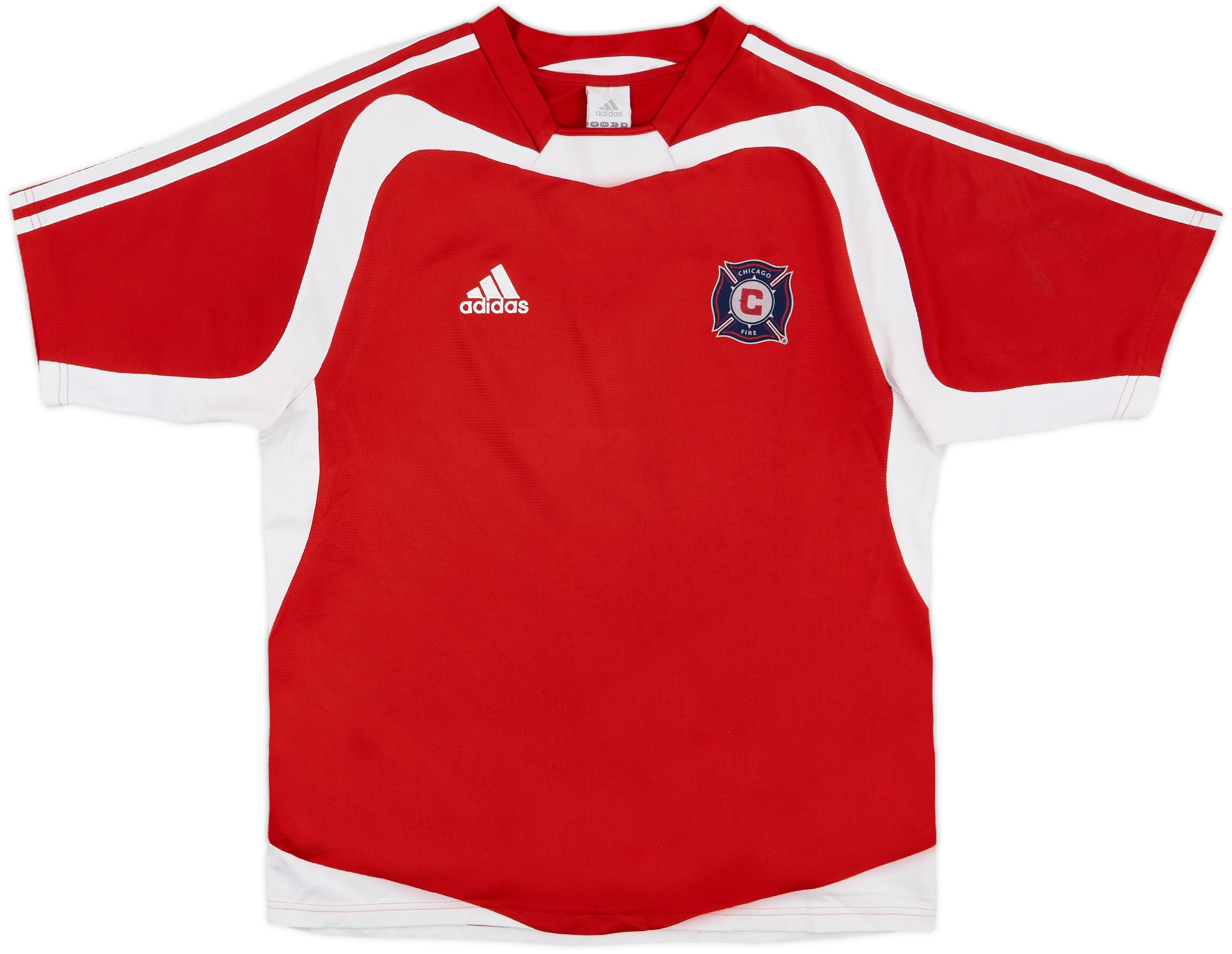  Chicago Fire FCサッカーシャツ 2006 MSL 040825613037-