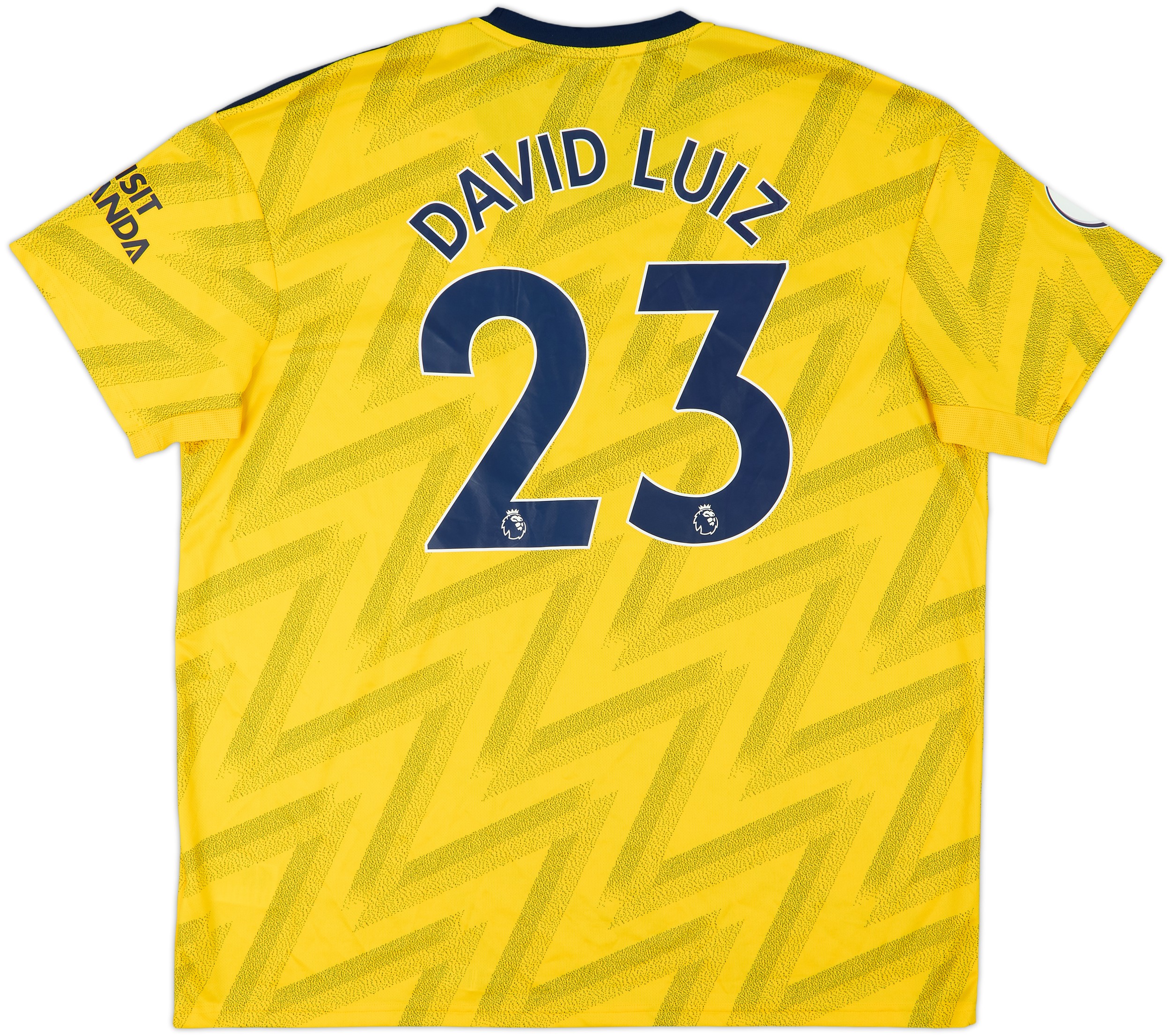 19-20 アーセナル ダヴィド・ルイス #23 ユニフォーム L 2019-20 Arsenal Away Shirt David Luiz #23 (XXL)