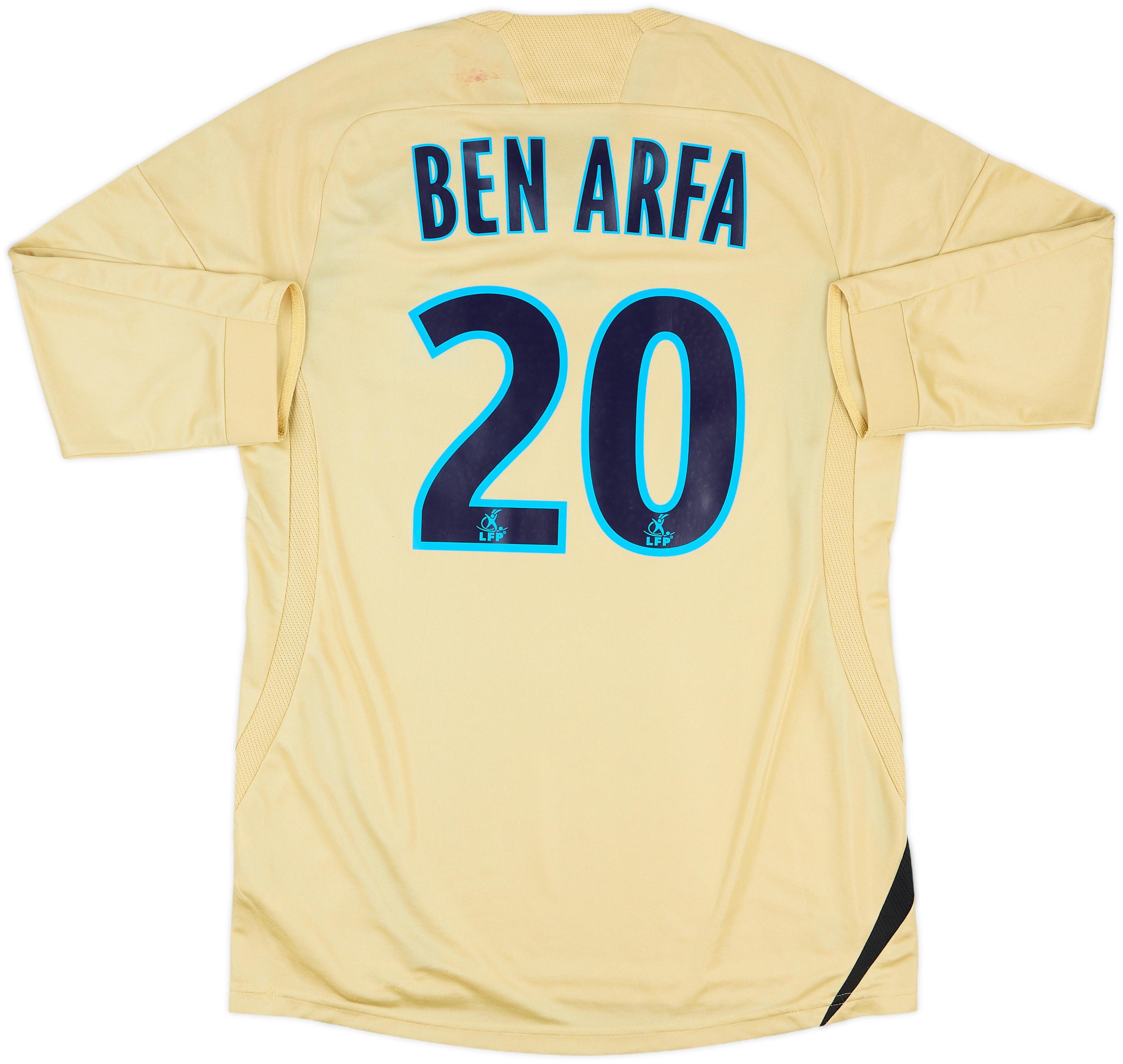 Maillot foot retro et vintage - OM extérieur #20 Ben Arfa 2008/2009 – Le Maillot Vintage