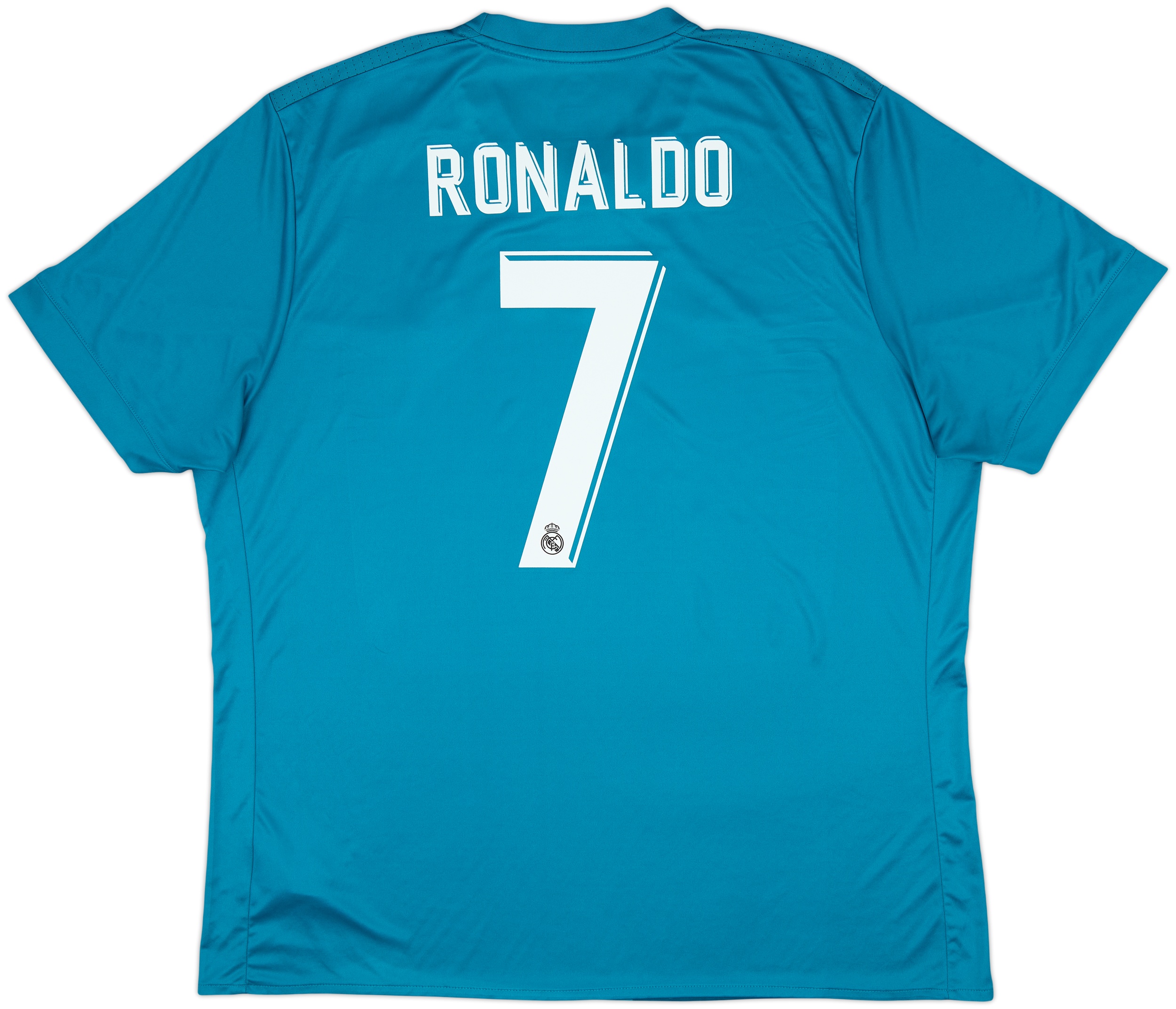 REAL MADRID RONALDO 7番シャツ 2017-18 Real Madrid Third Shirt Ronaldo #7 - 10/10 - (XXL)