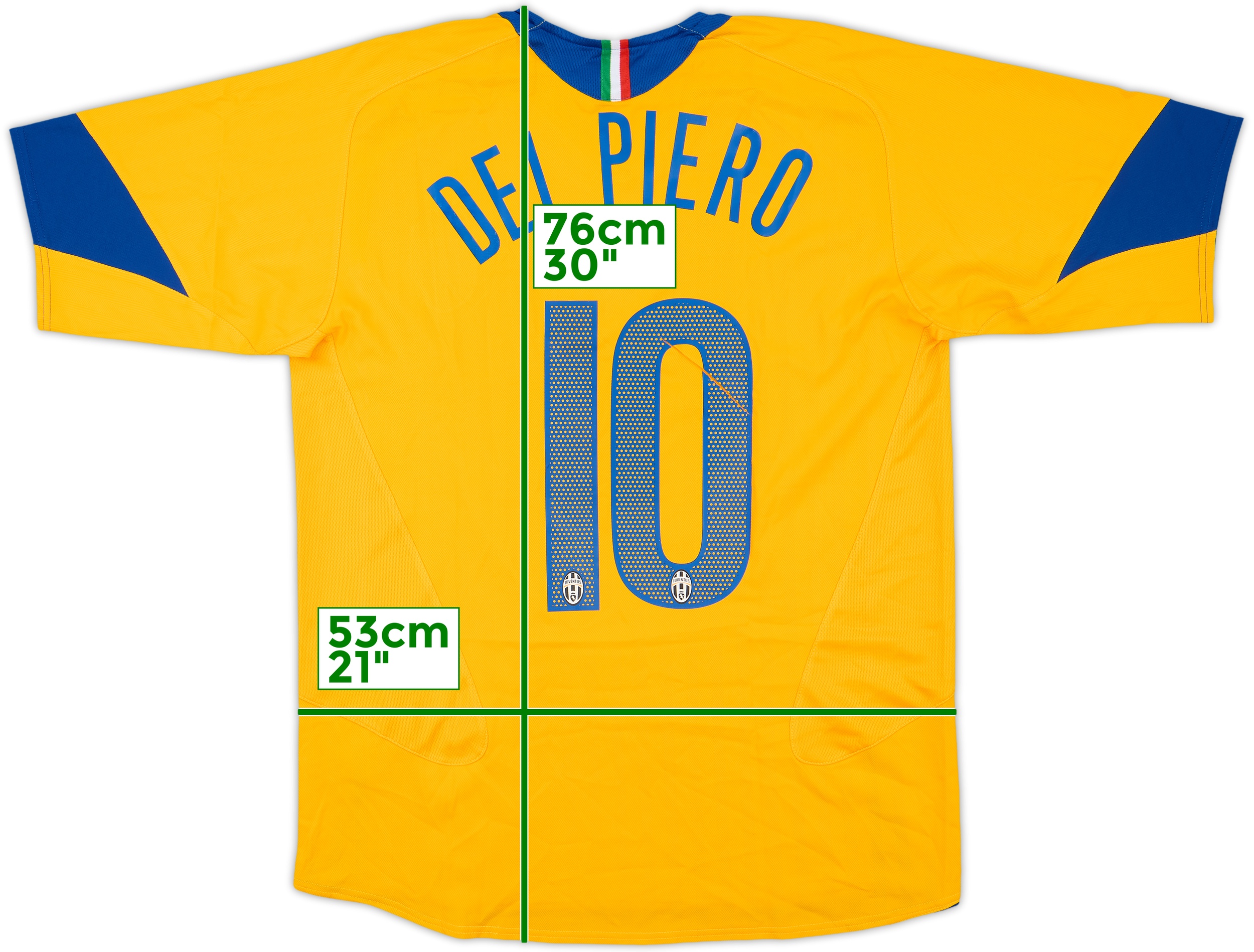 難ありJUVENTUS DEL PIERO 10 ユニフォーム Del Piero 10 L Juventus 2001 02 Home Maglia Jersey Football