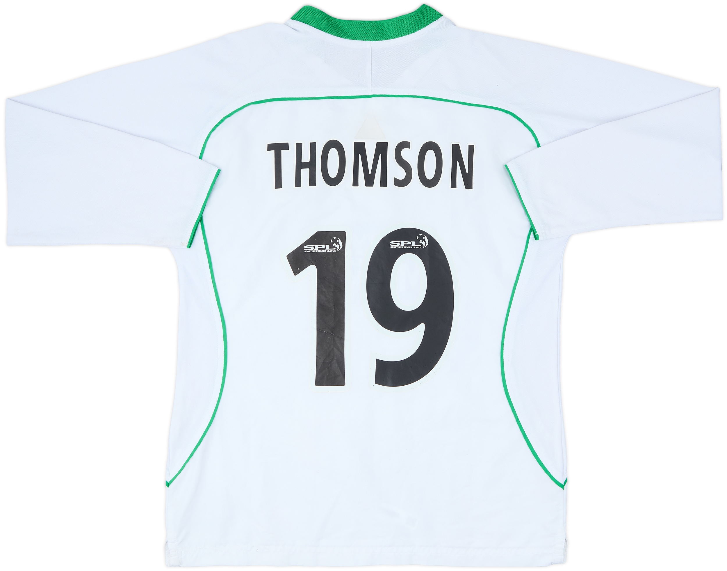 Vintage Hibernian Edinburgh 2001 2002 Away Soccer Jersey Shirt Le Coq