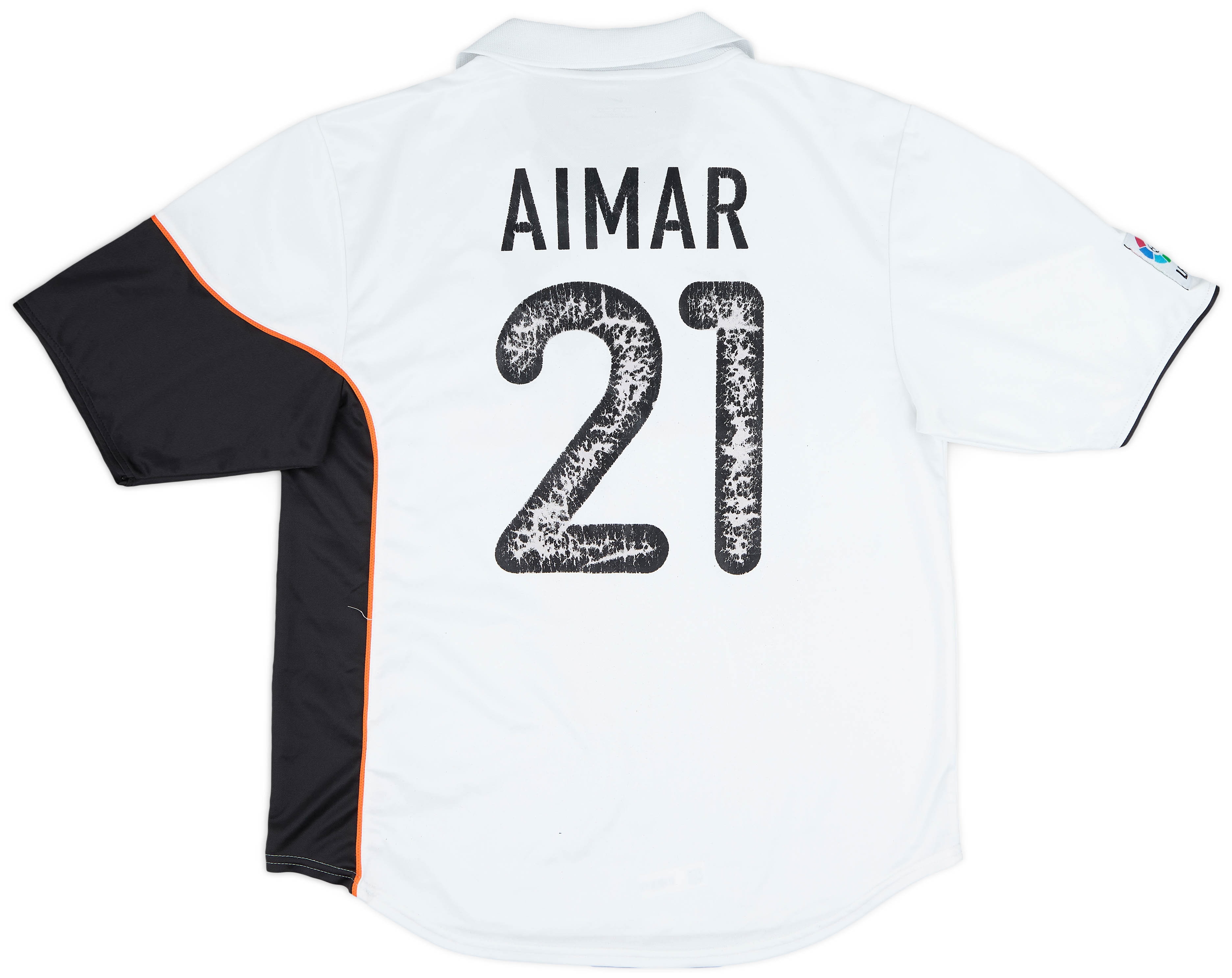 Valencia CF 2005 Away Jersey #21 Aimar XL Unisex Vintage