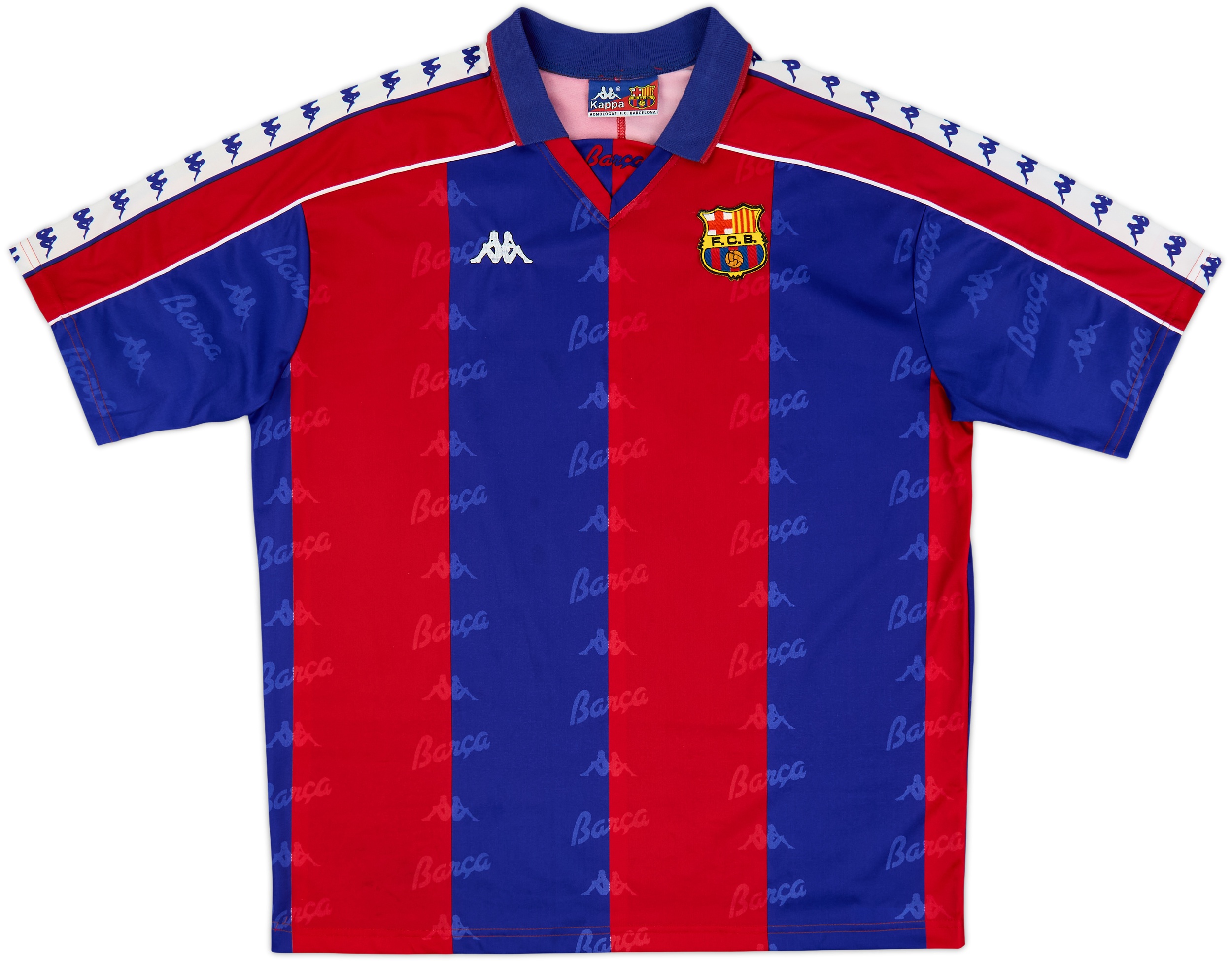 1992-95 Barcelona Home Shirt - 9/10 - (XL)