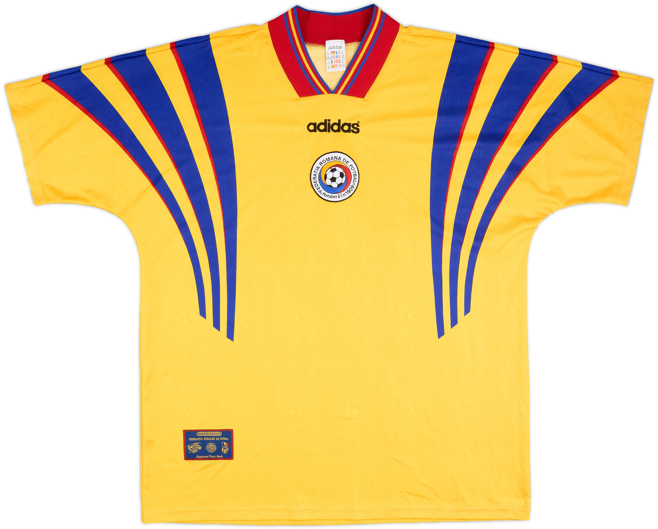 1996-98 Romania Home Shirt - 9/10 - (L/XL)