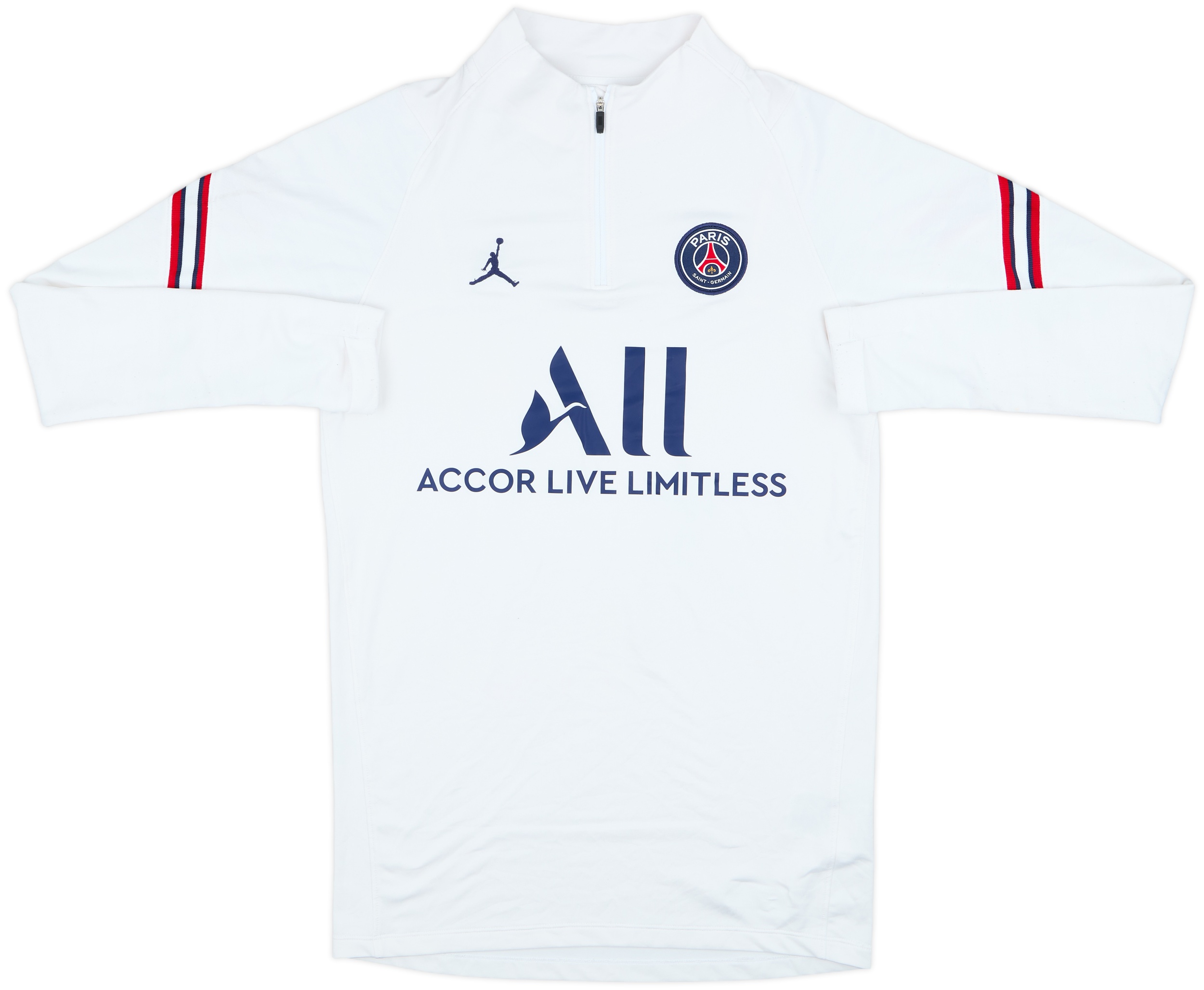 ウェア PSG All ACCOR LIVE LIMITLESS training 2021-22 Paris Saint-Germain Jordan 1/4 Zip Training Top - 7/10 - (S)