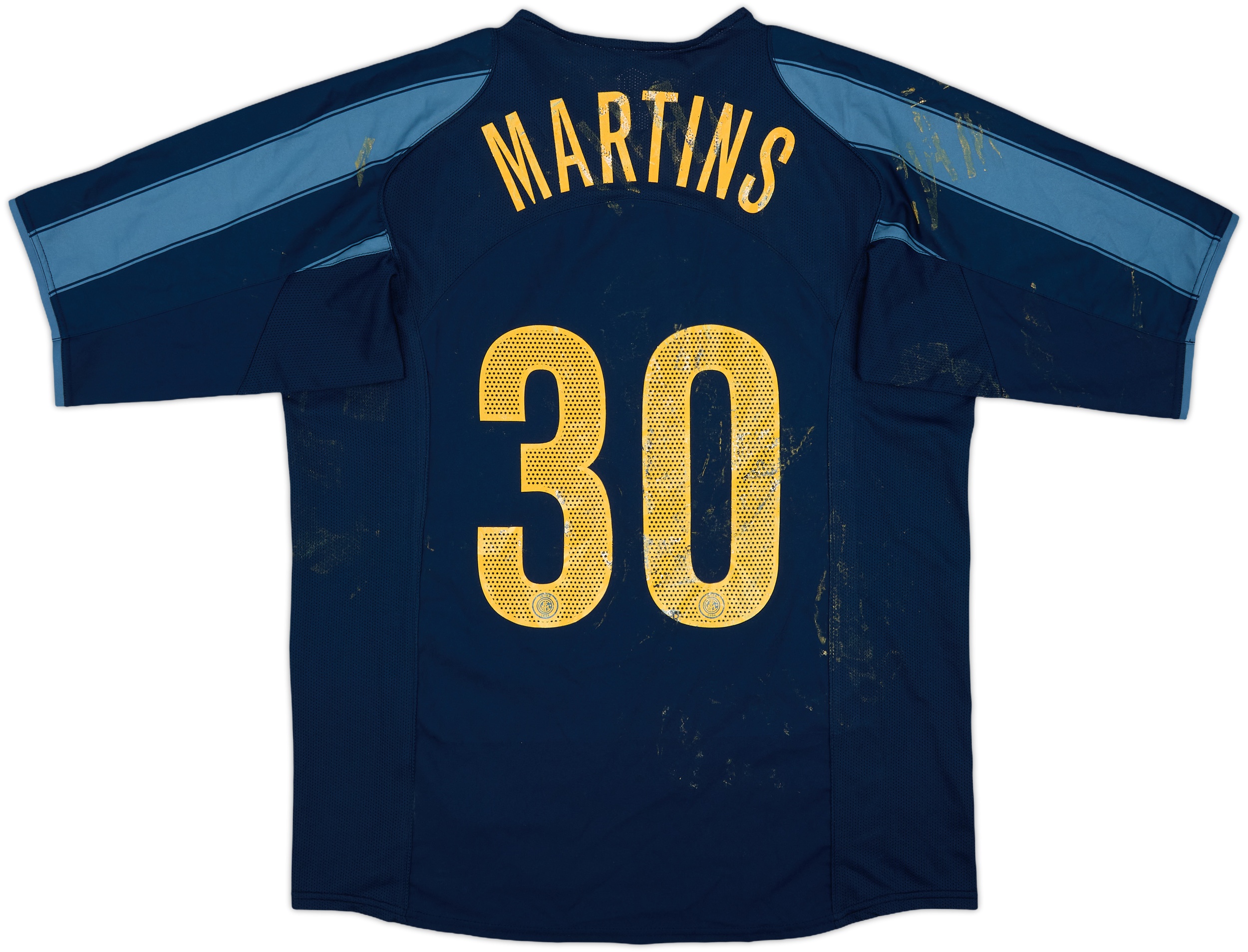 Maillot Extérieur Inter Milan 2004/05 - Adriano #10 - Neuf Avec étiquettes (Nike, XL)