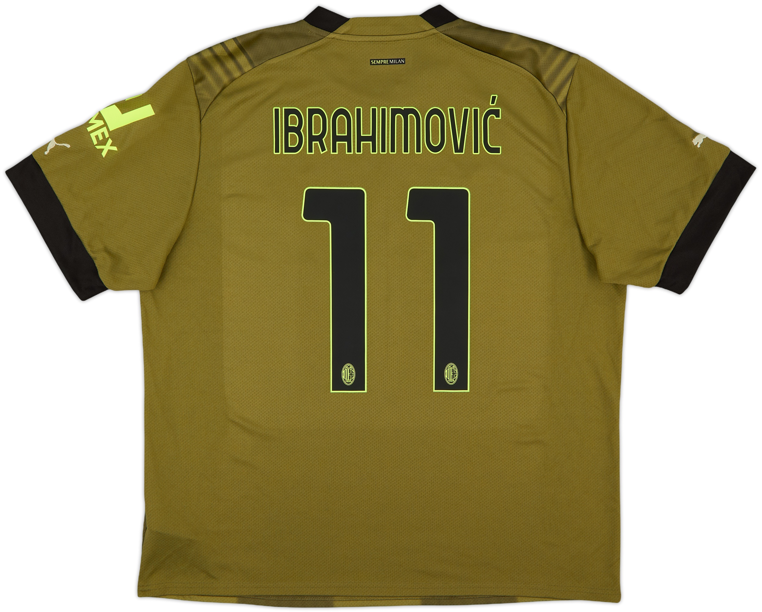 2022-23 AC Milan Third Shirt Ibrahimovic #11 - 10/10 - (XL)