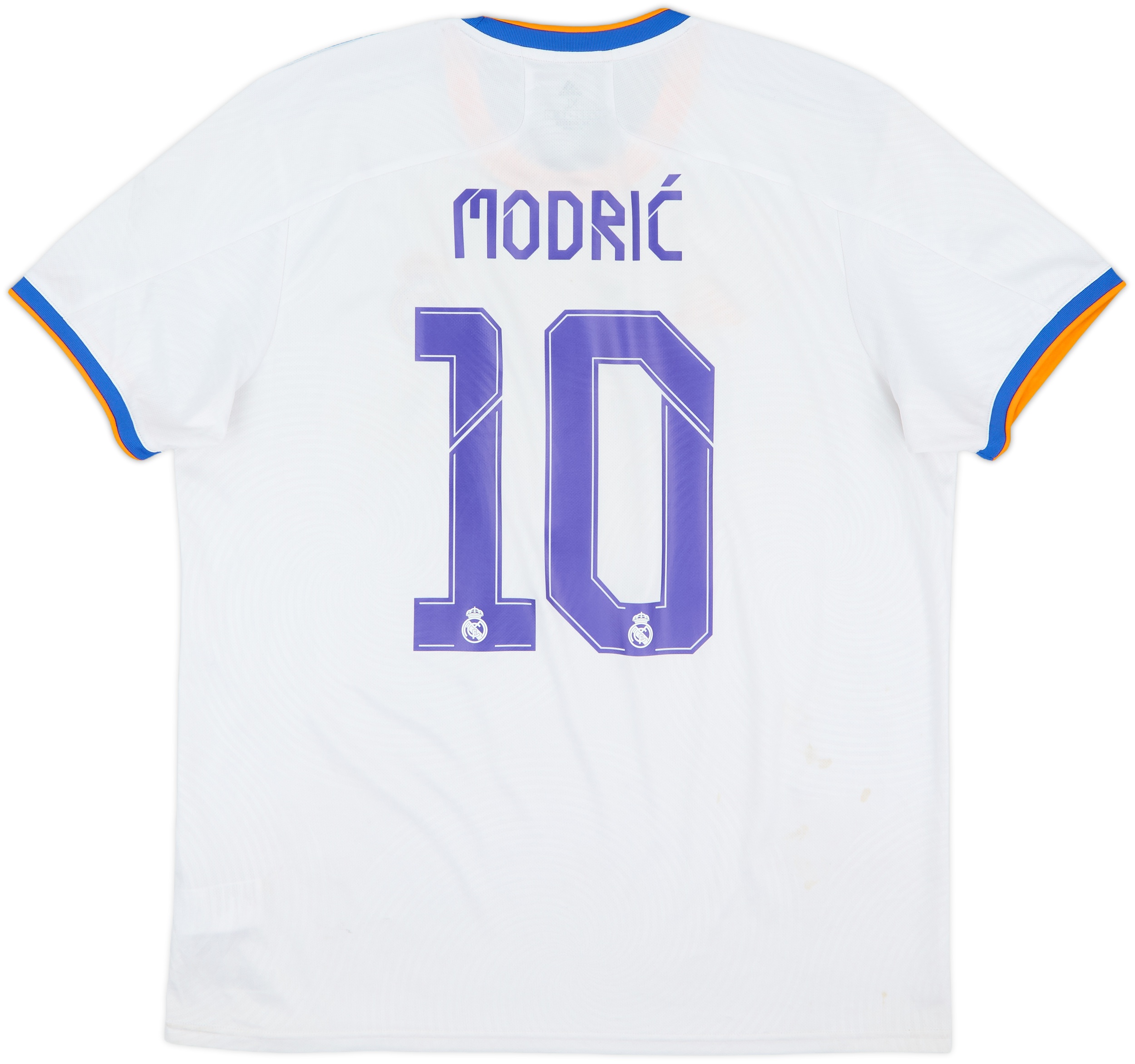 新品、未使用！レアル・マドリード MODRIĆ 10番 半袖 シャツ レアルマドリード 24-25 ホーム 半袖 ユニフォーム No.10 モドリッチ