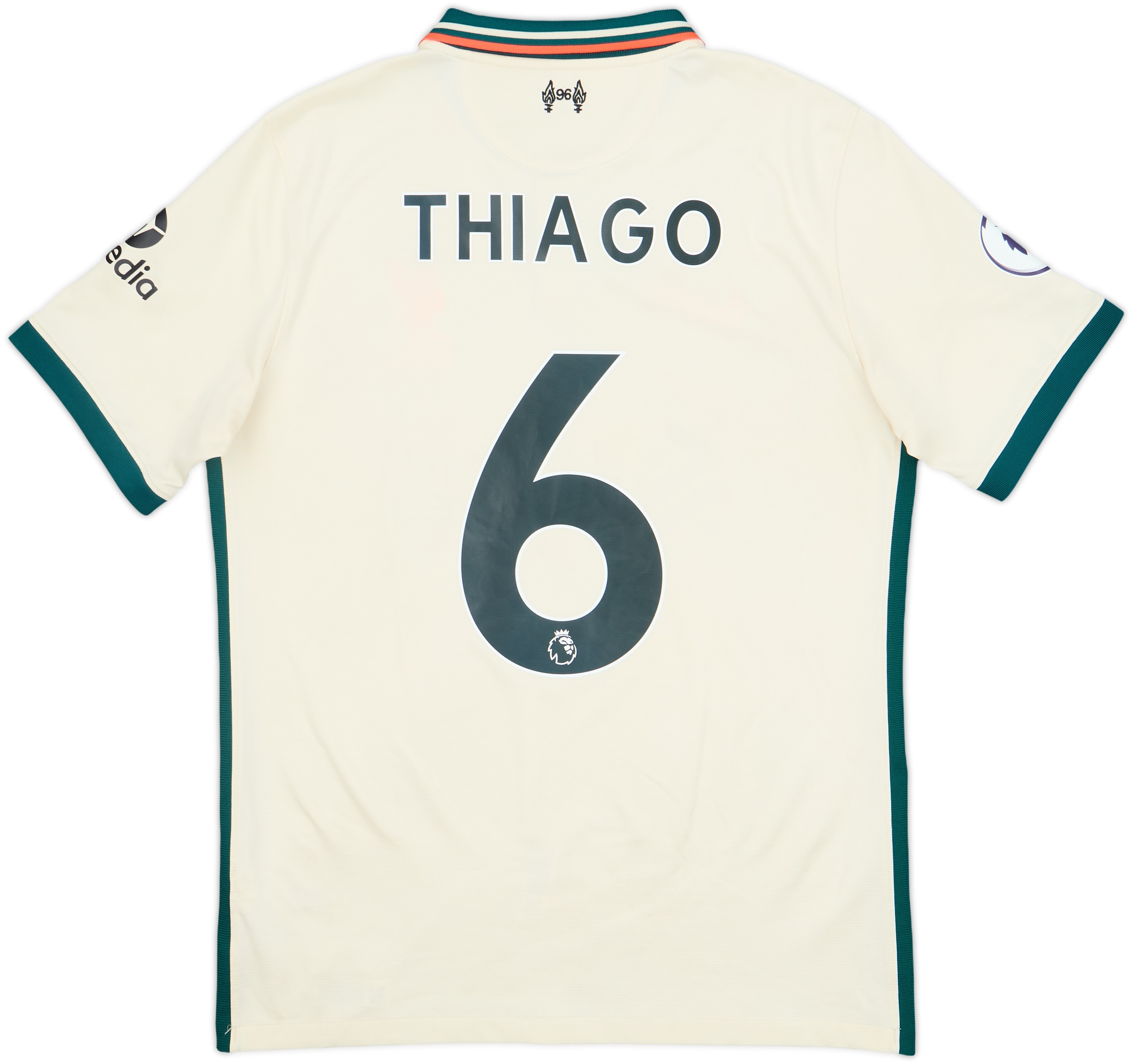 リバプール 22/23 ホームユニフォーム　6番Thiago 041125801579-