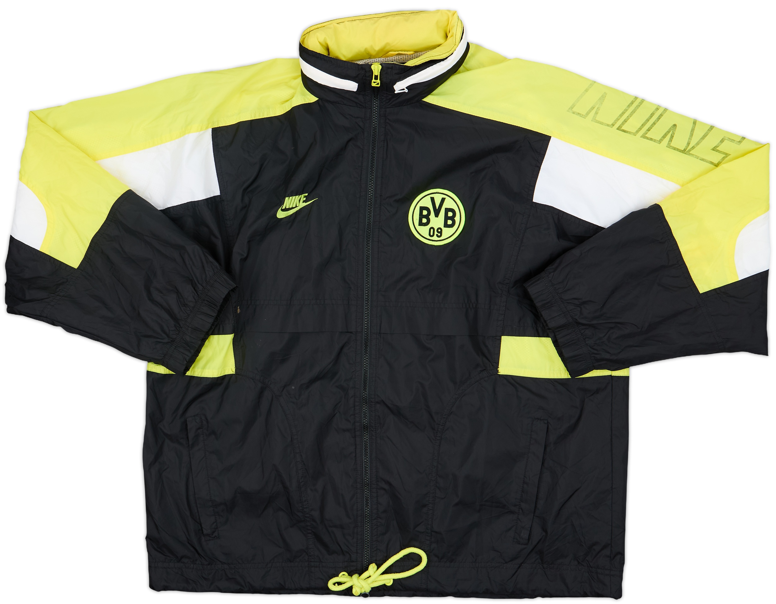 ドルトムント 97/98 ナイキ レインジャケット 1997-98 Borussia Dortmund Nike Rain Jacket - 6/10 - (L)