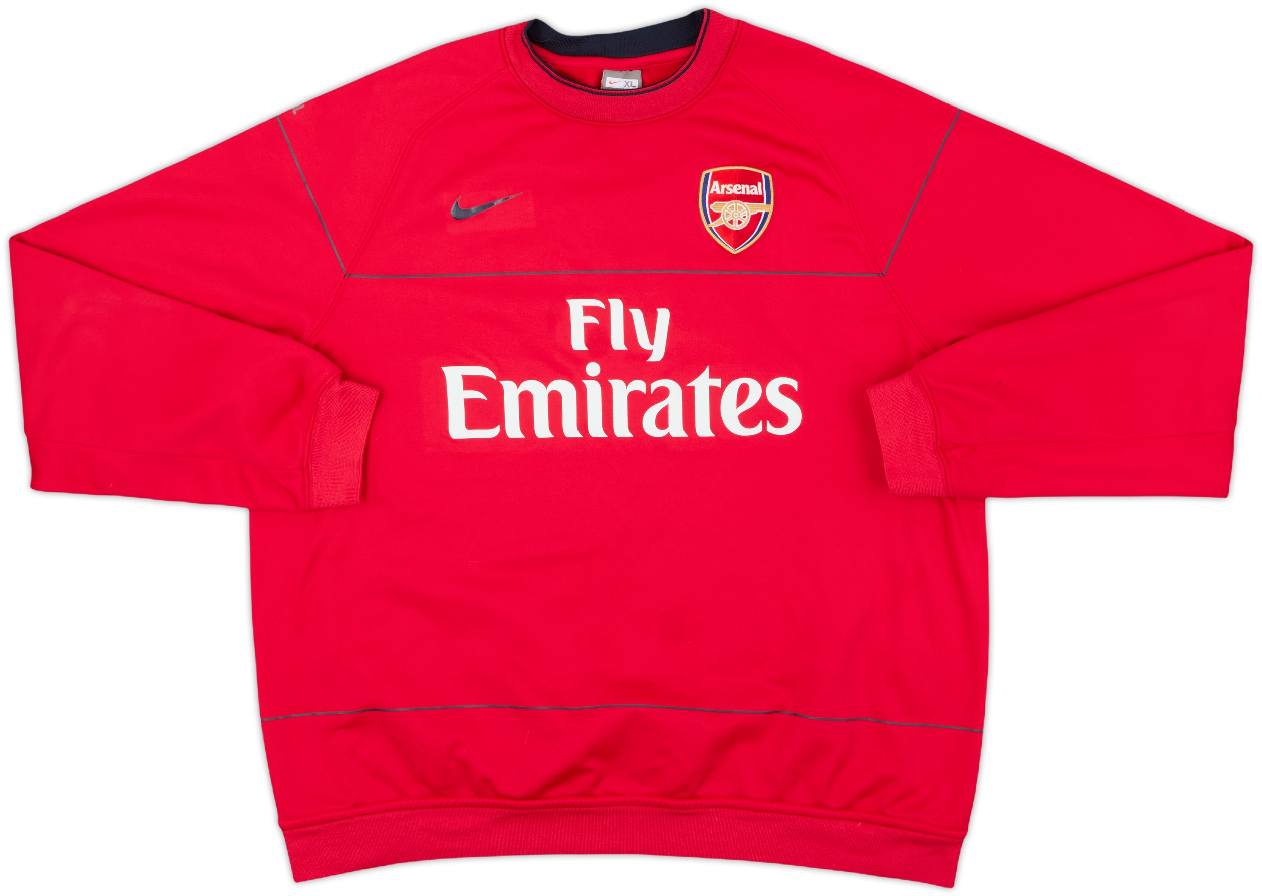 Nike×Arsenal 刺繍 アーセナル スウェット レッド 2008-09 Arsenal Nike Sweat Top - 8/10 - (XL)