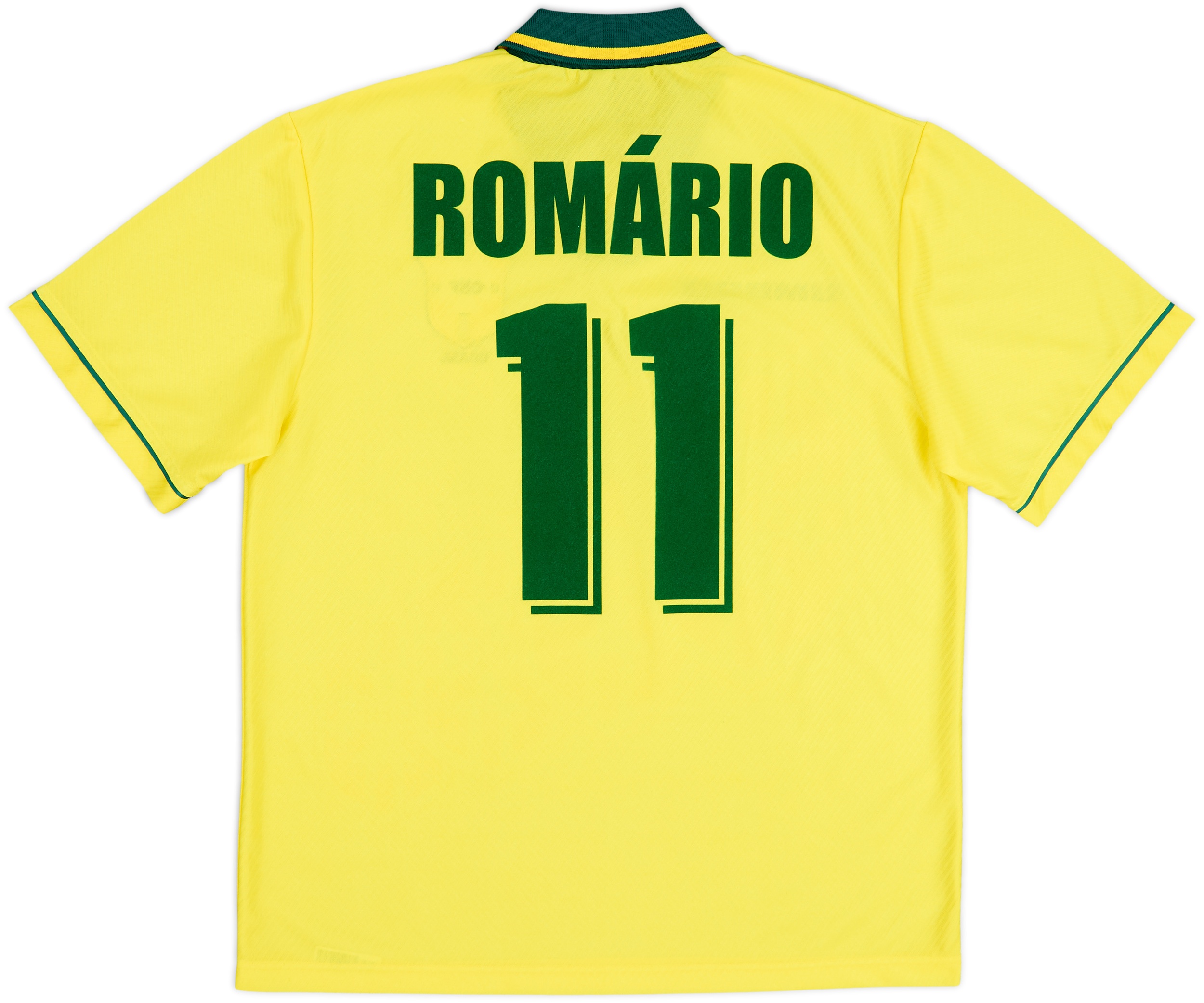 1994 Brazil Home Shirt Romario #11 - 9/10 - (L)