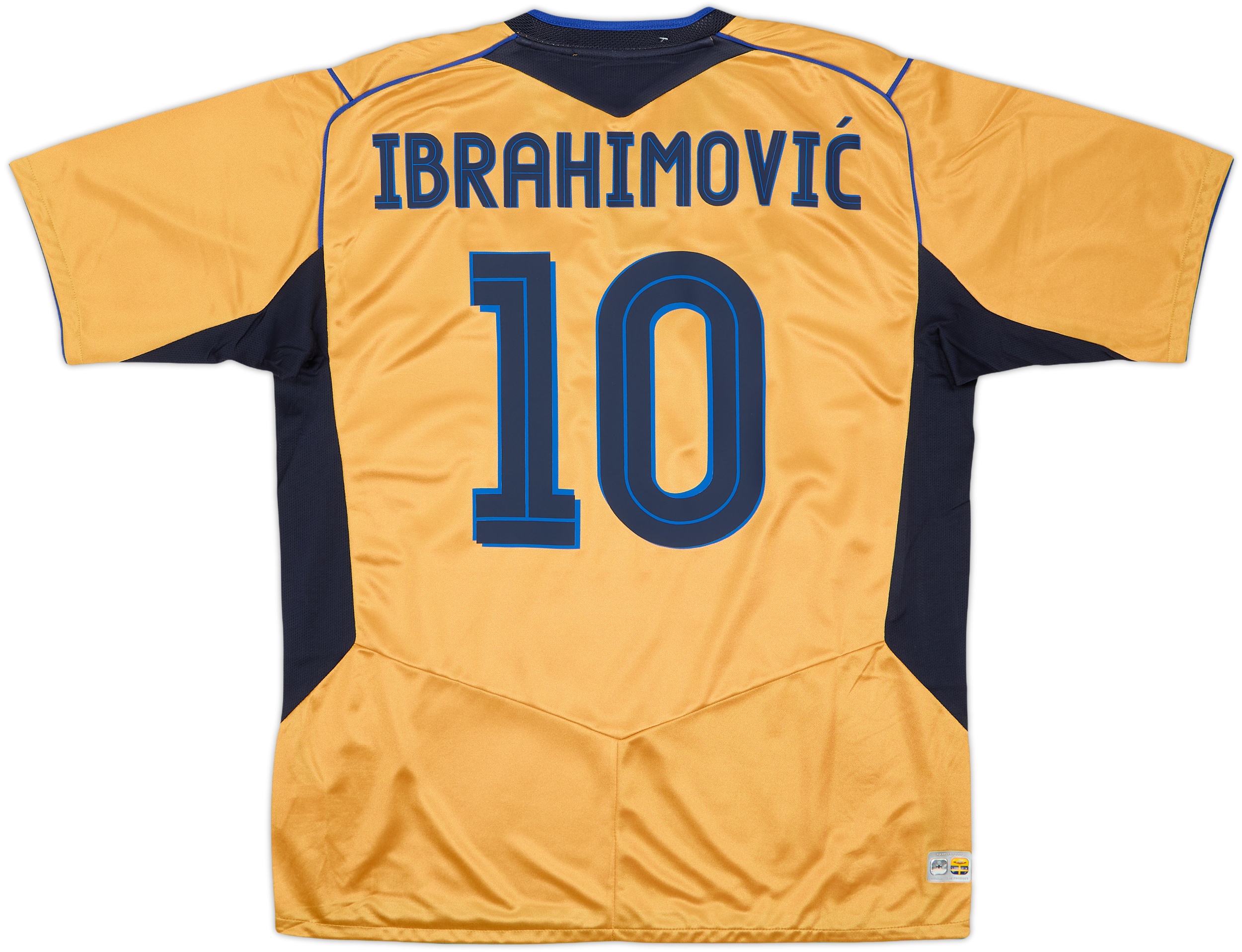 2004-05 Sweden Anniversary Third Shirt Ibrahimovic #10 (XL)
