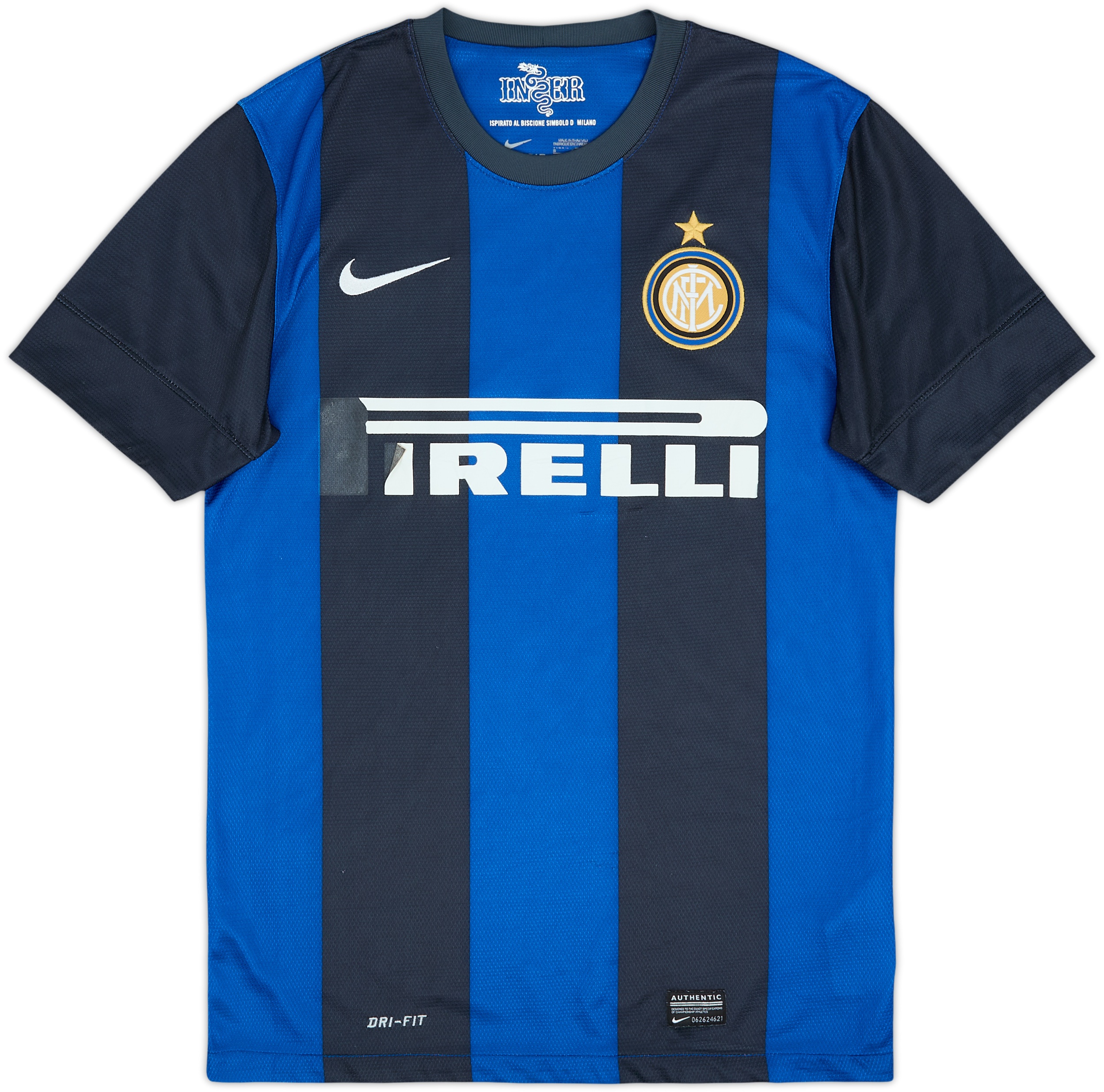 Maillot Estonie Domicile 2012/2014 Nike - Taille L - Porté Match - Signé Piiroja #4