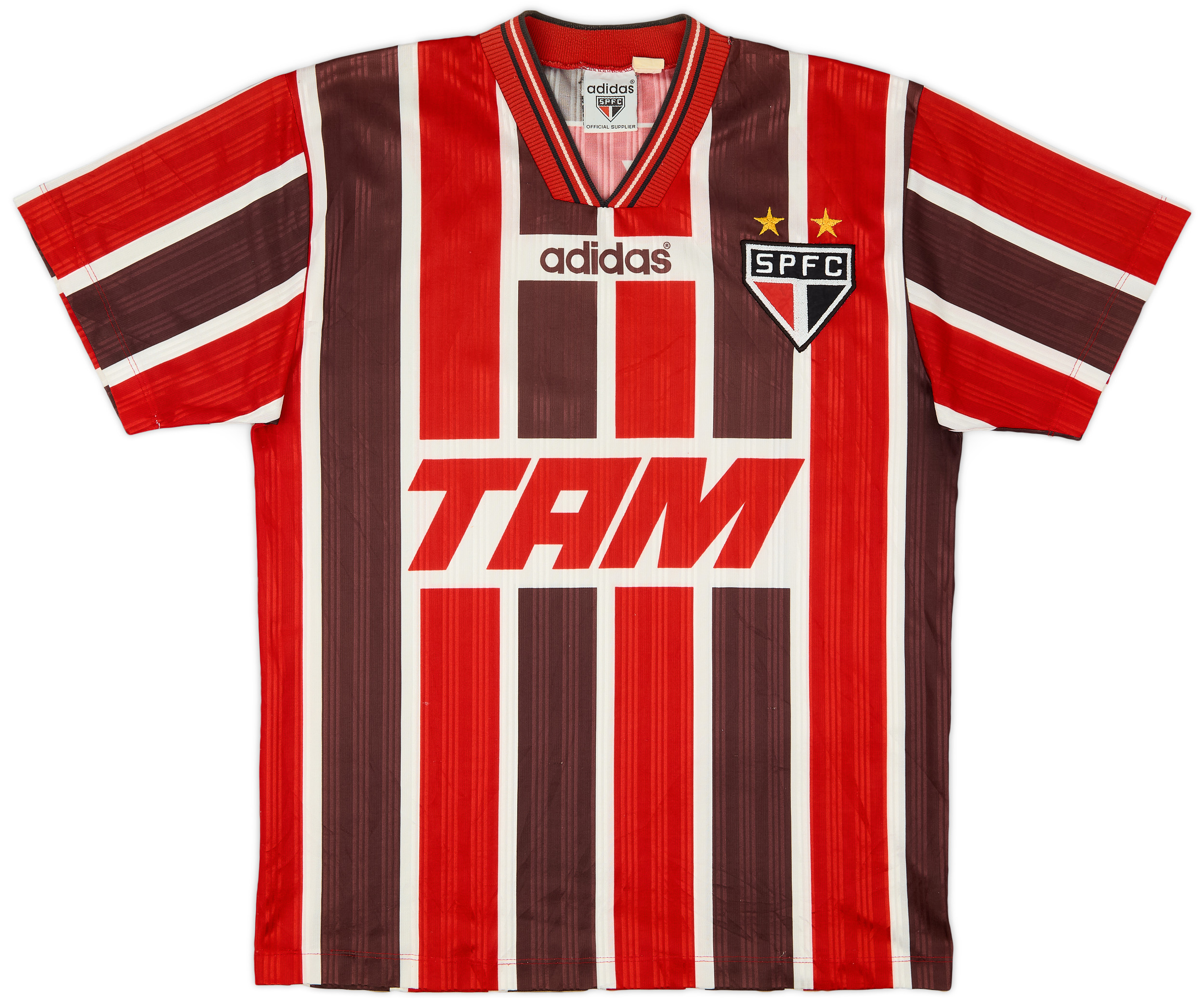 Two old São Paulo shirts are free Two old São Paulo shirts are free 1996 Sao Paulo Home Shirt