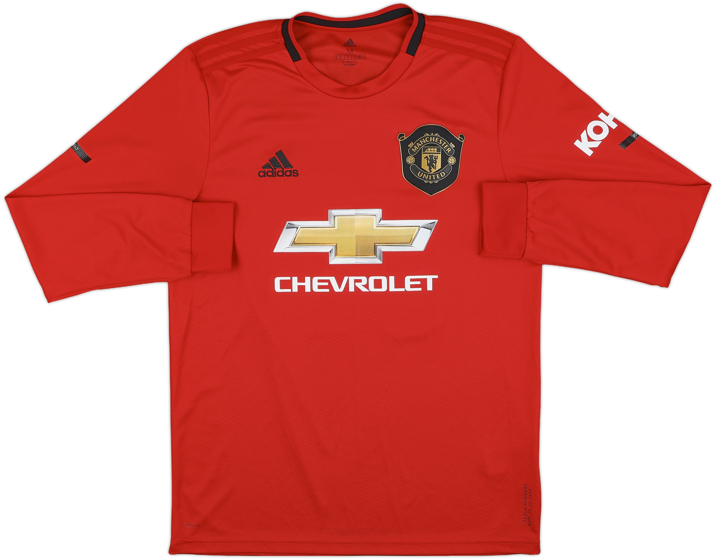 Manchester United 2019/20 2020 Treble Winners shirt jersey