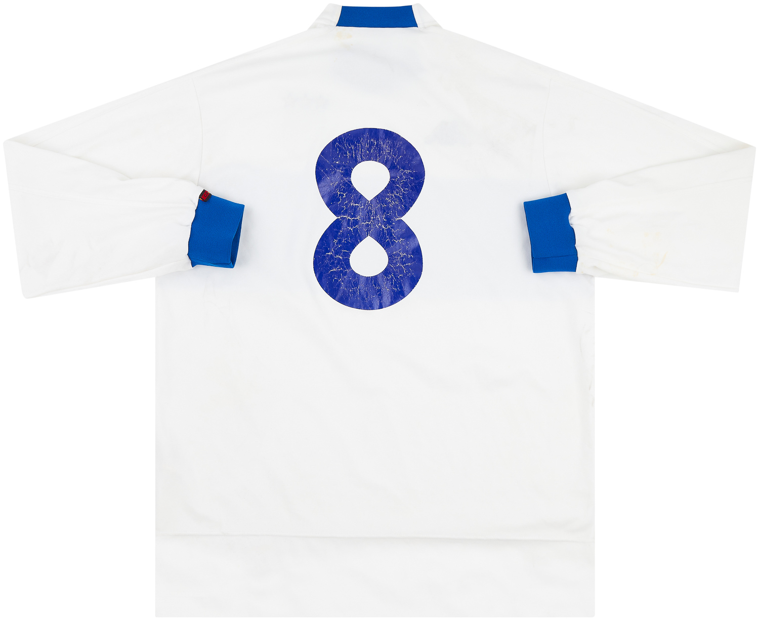 1998-99 Italy Match Issue Away L/S Shirt #8