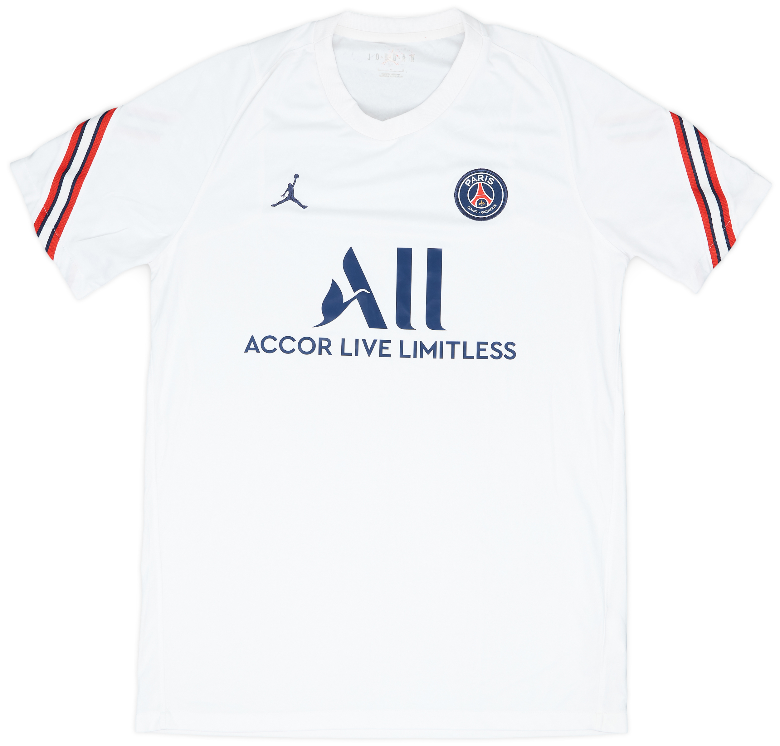 2021 22 Paris Saint Germain Jordan Training Shirt 7 10 L