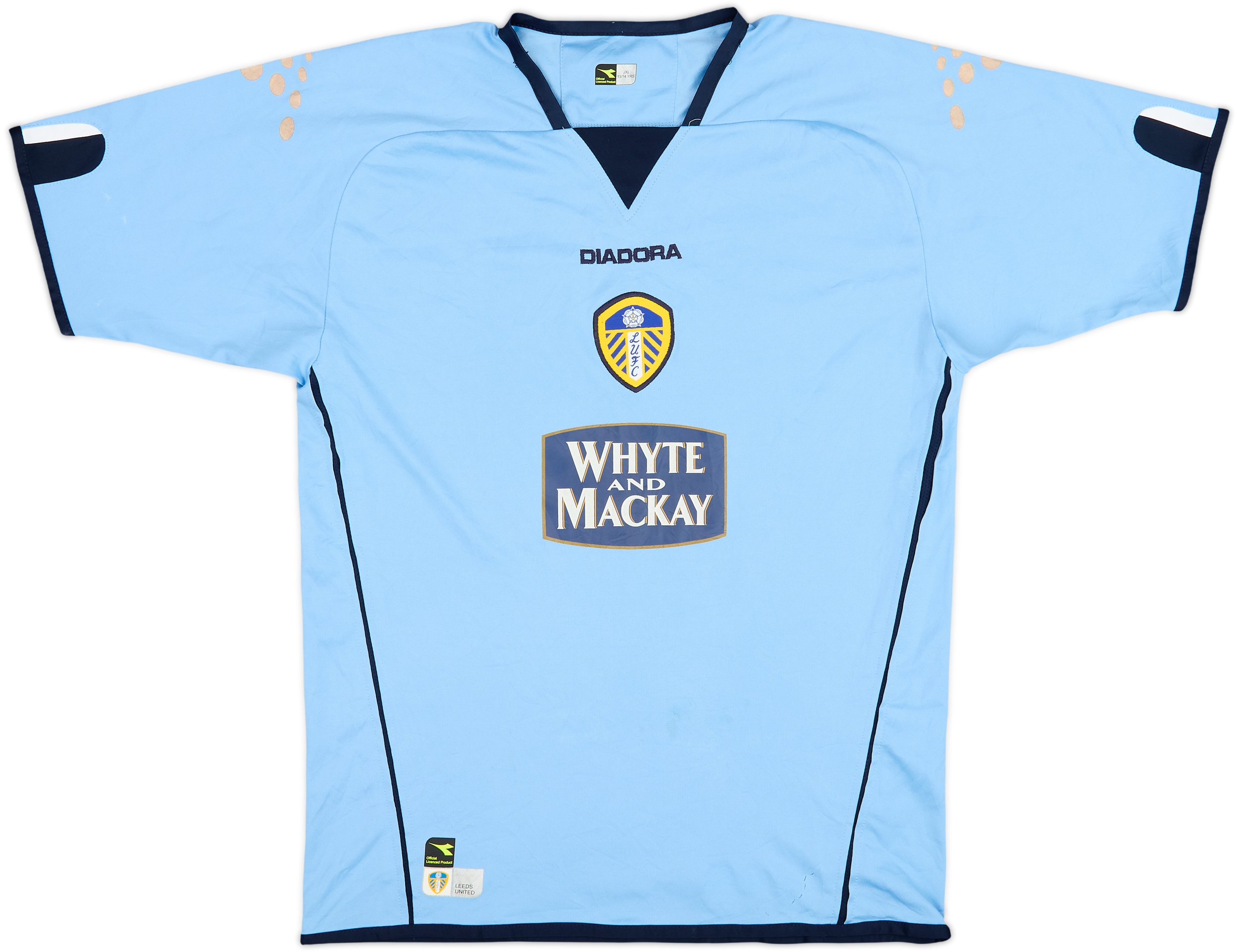 Maillot De Gardien Leeds United FC 2004-2005 - Diadora, Taille L - Occasion Rare