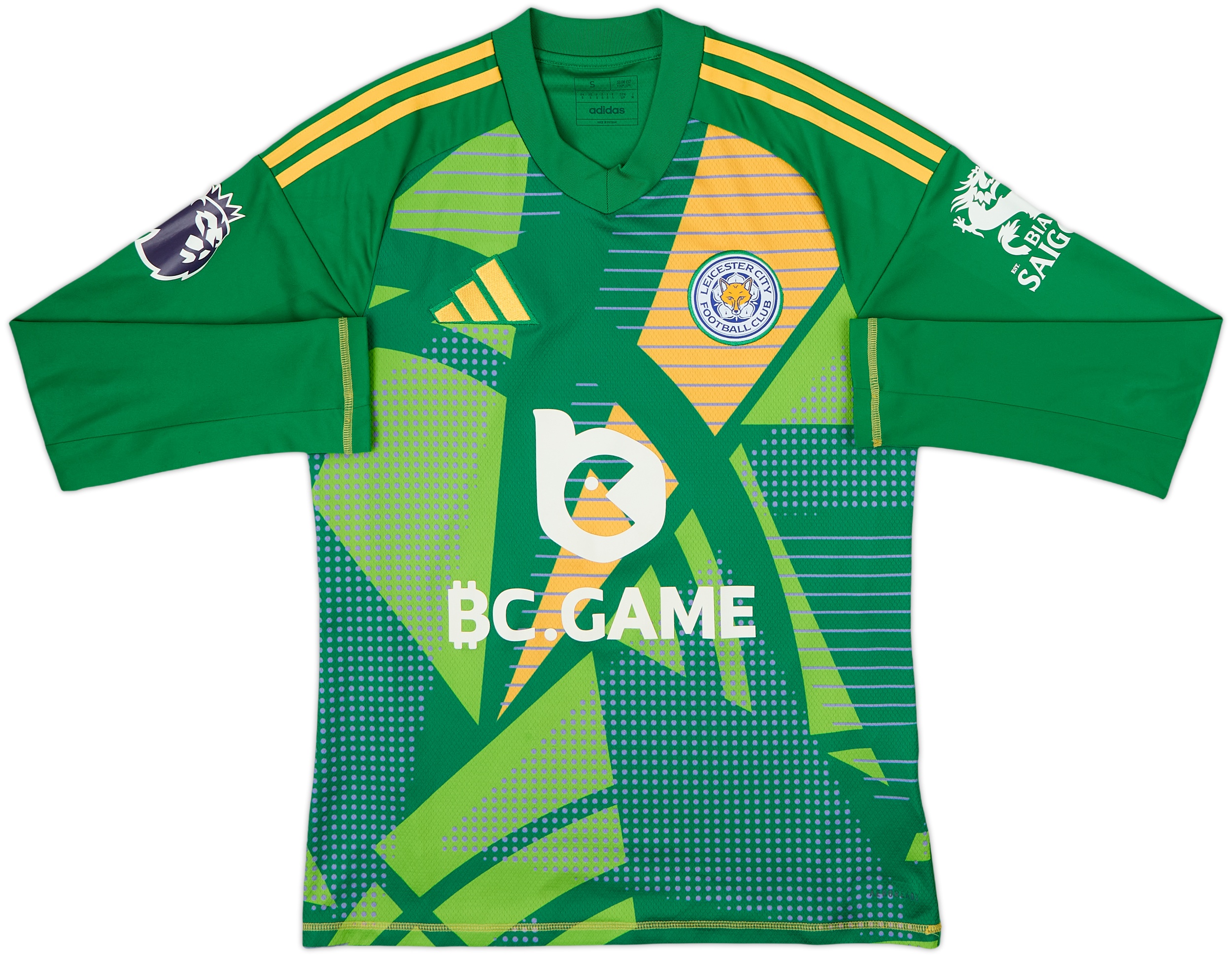 2024-25 Leicester GK Shirt - 7/10 - (S)