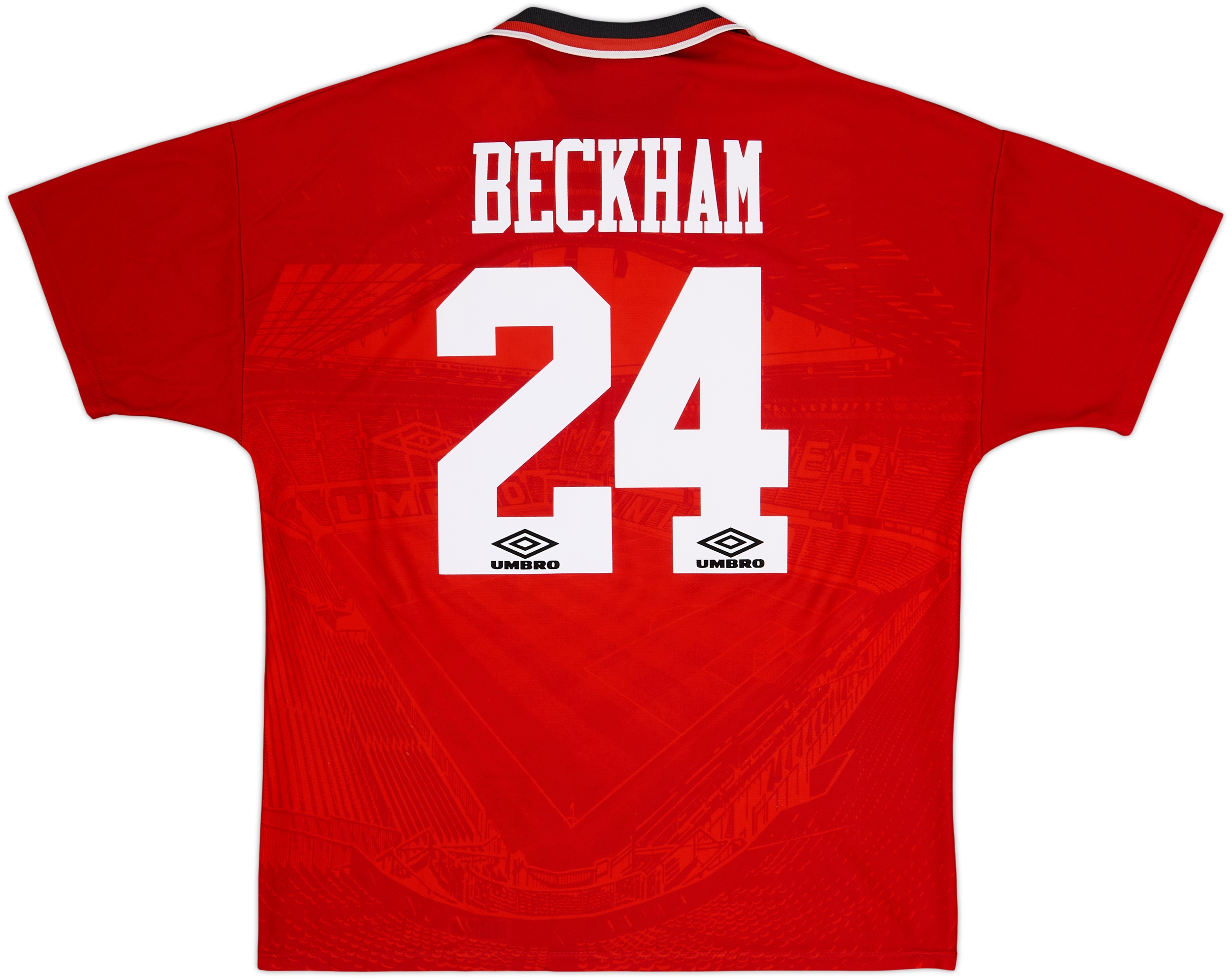 1994-96 Manchester United Home Shirt Beckham #24