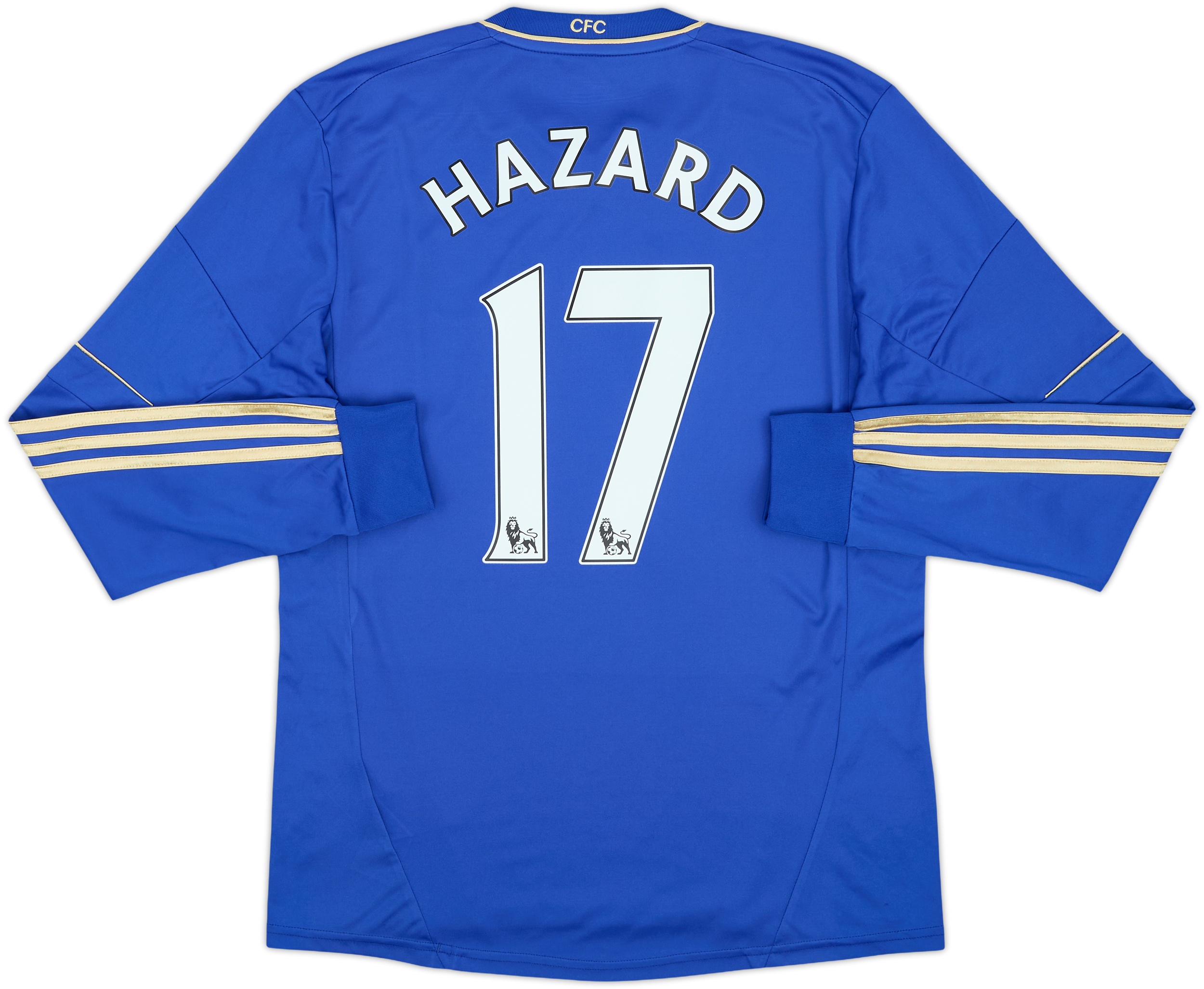 2012-13 Chelsea Home L/S Shirt Hazard #17 - 6/10 - (M)