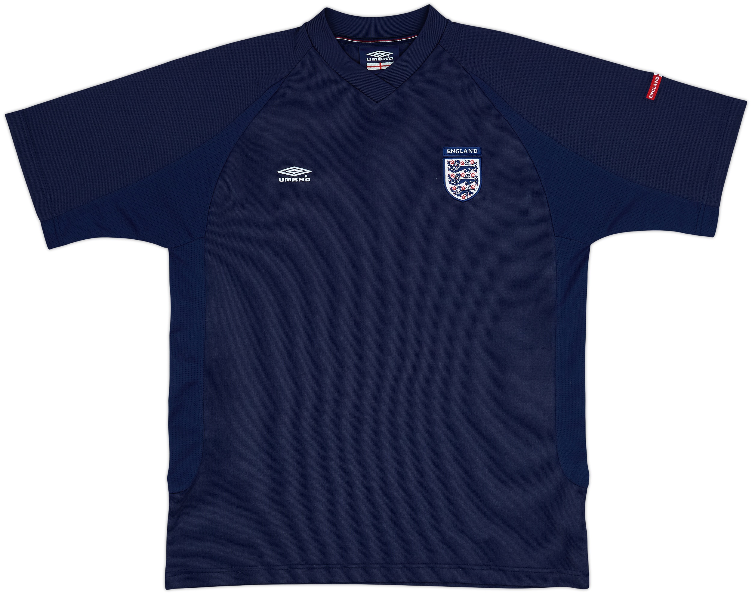 2002-04 England Umbro Training Shirt - 8/10 - (L)