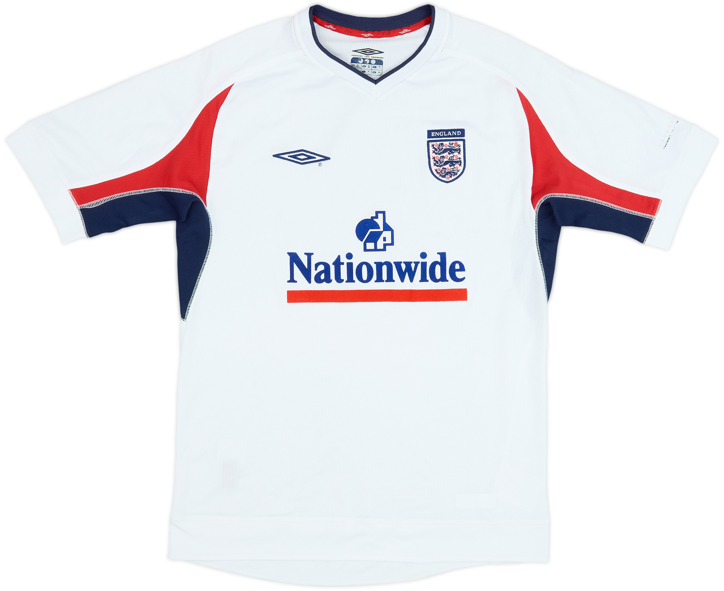 2002-03 England Umbro Training Shirt - 6/10 - (M)