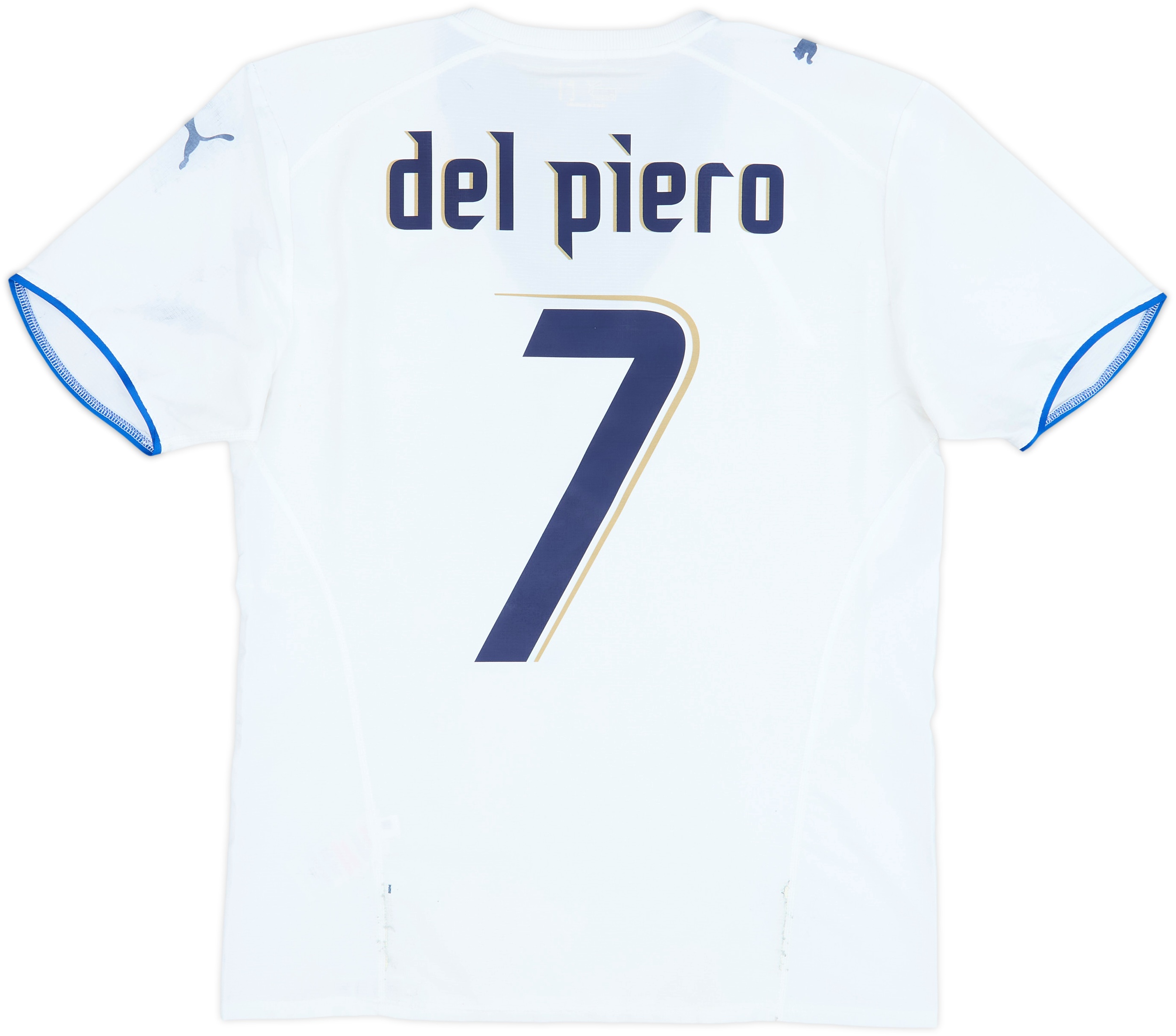 2006 Italy Away Shirt Del Piero #7 - 5/10 - (M)