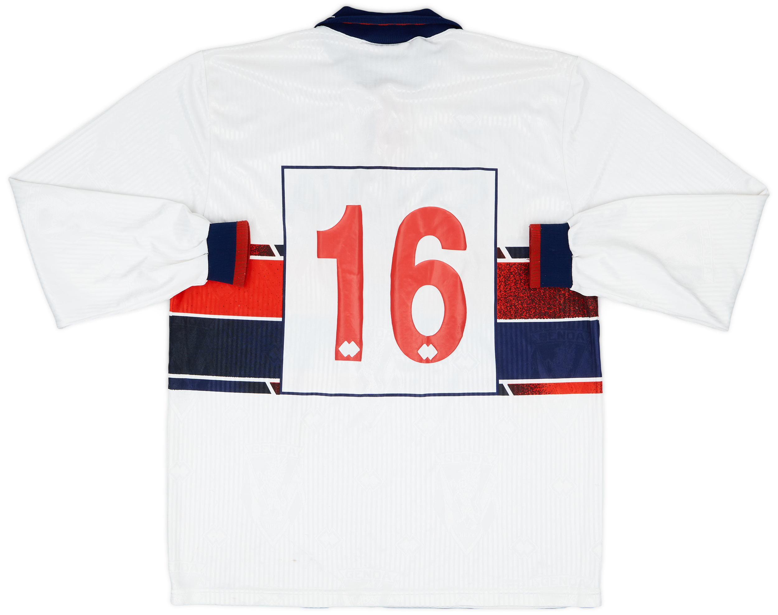 1992-94 Genoa Match Issue Away Shirt #16 1992-94 Genoa Match Issue Away Shirt #16