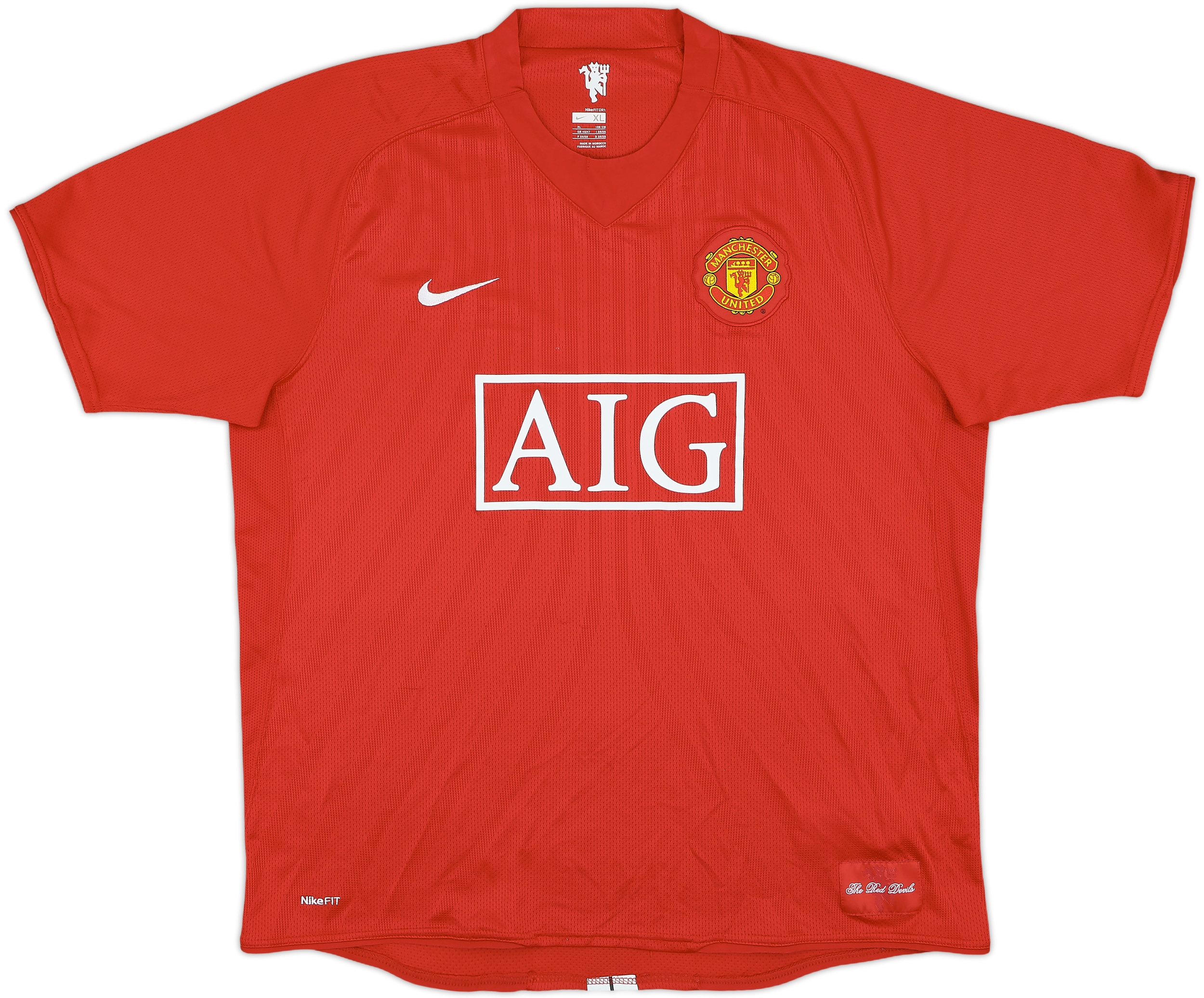 【未使用品】2004シーズン　 マンチェスターユニフォーム　RONALDO 7 RONALDO #7 MEN'S MANCHESTER UNITED 2003/2004 SOCCER FOOTBALL