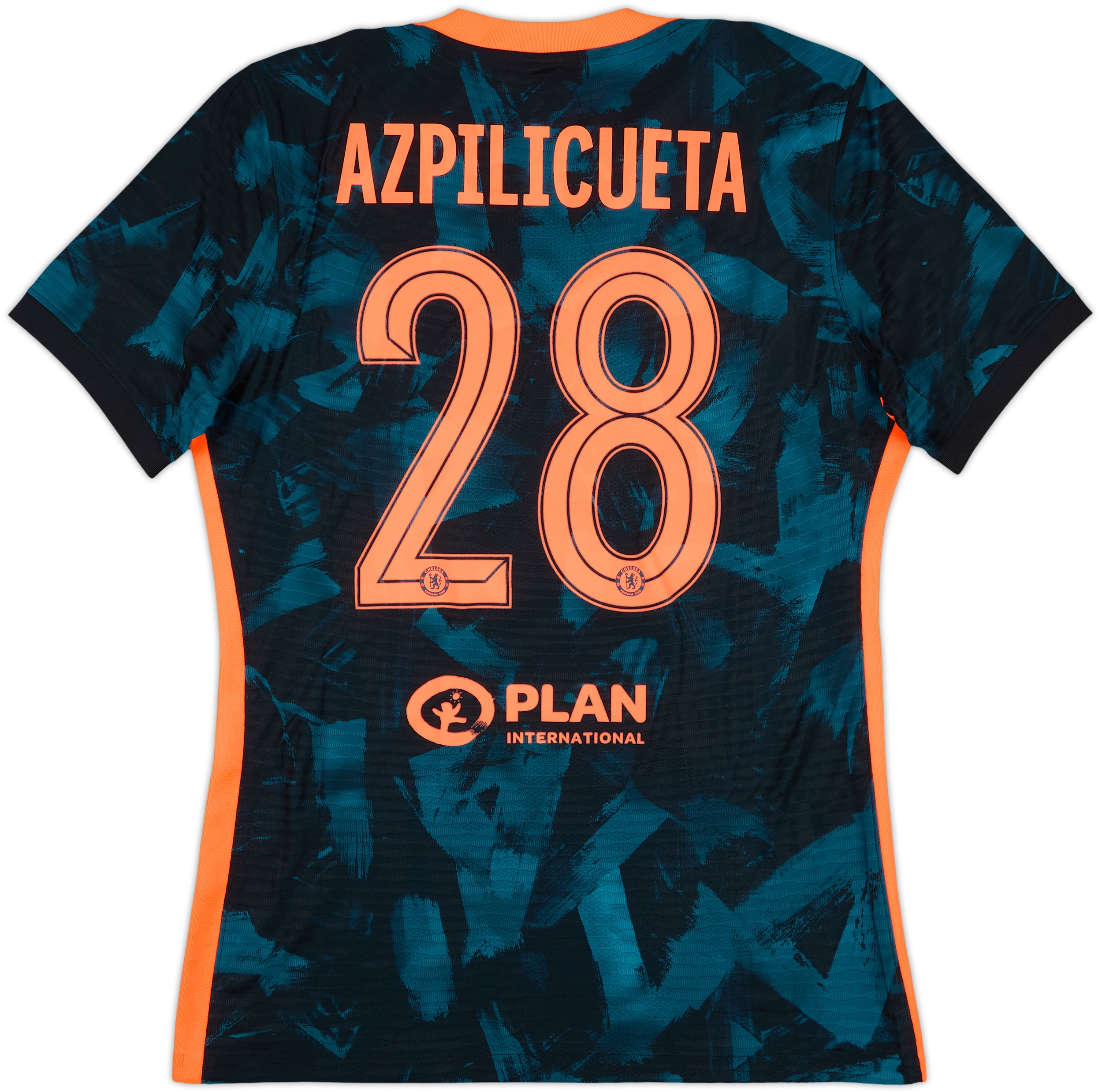 2021-22 Chelsea Player Issue Third Shirt Azpilicueta #28 - 9/10 - (L)