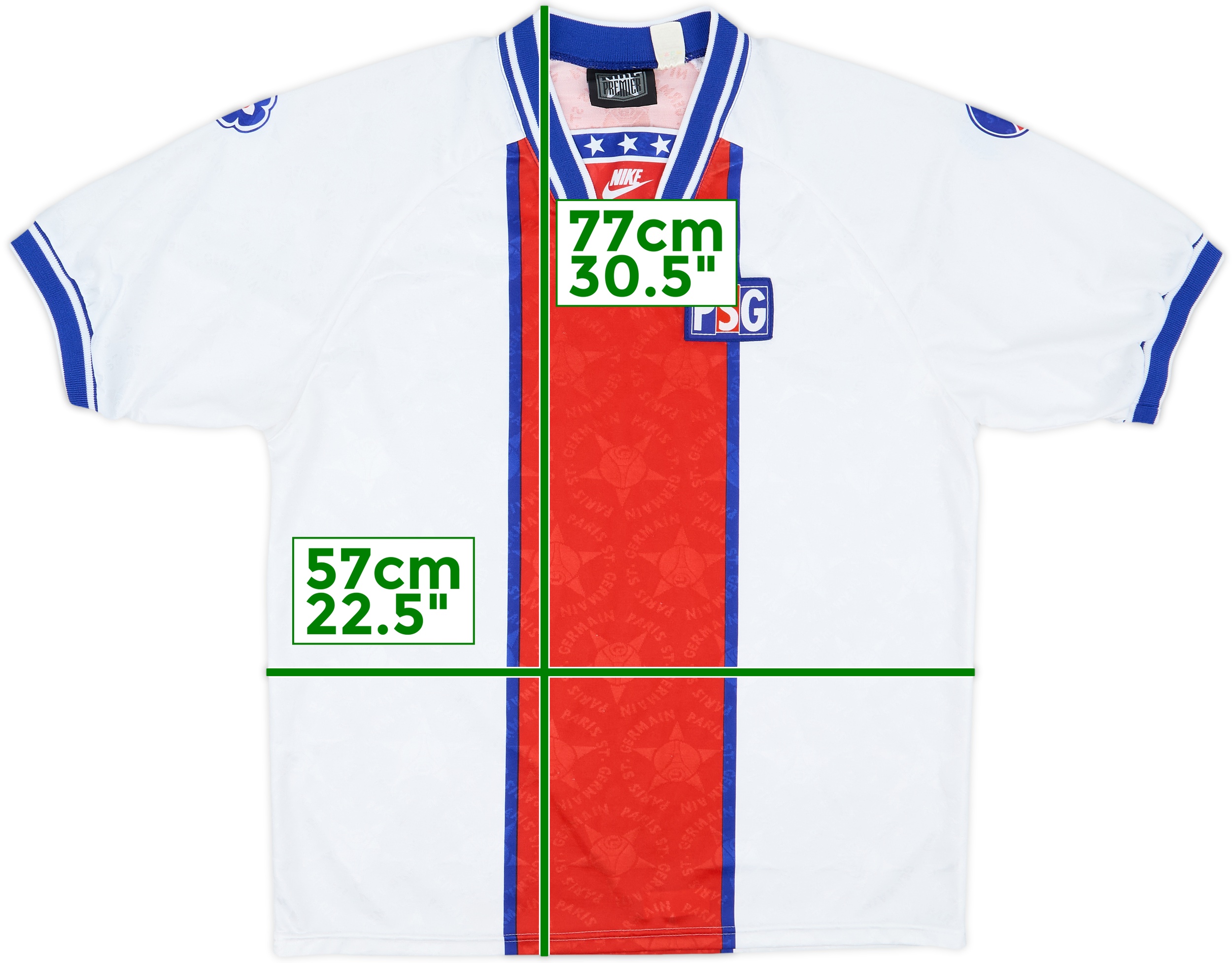 1994-95 Paris Saint-Germain Player Issue Away Shirt - 9/10 1994-95 Paris Saint-Germain Player Issue Away Shirt - 9/10