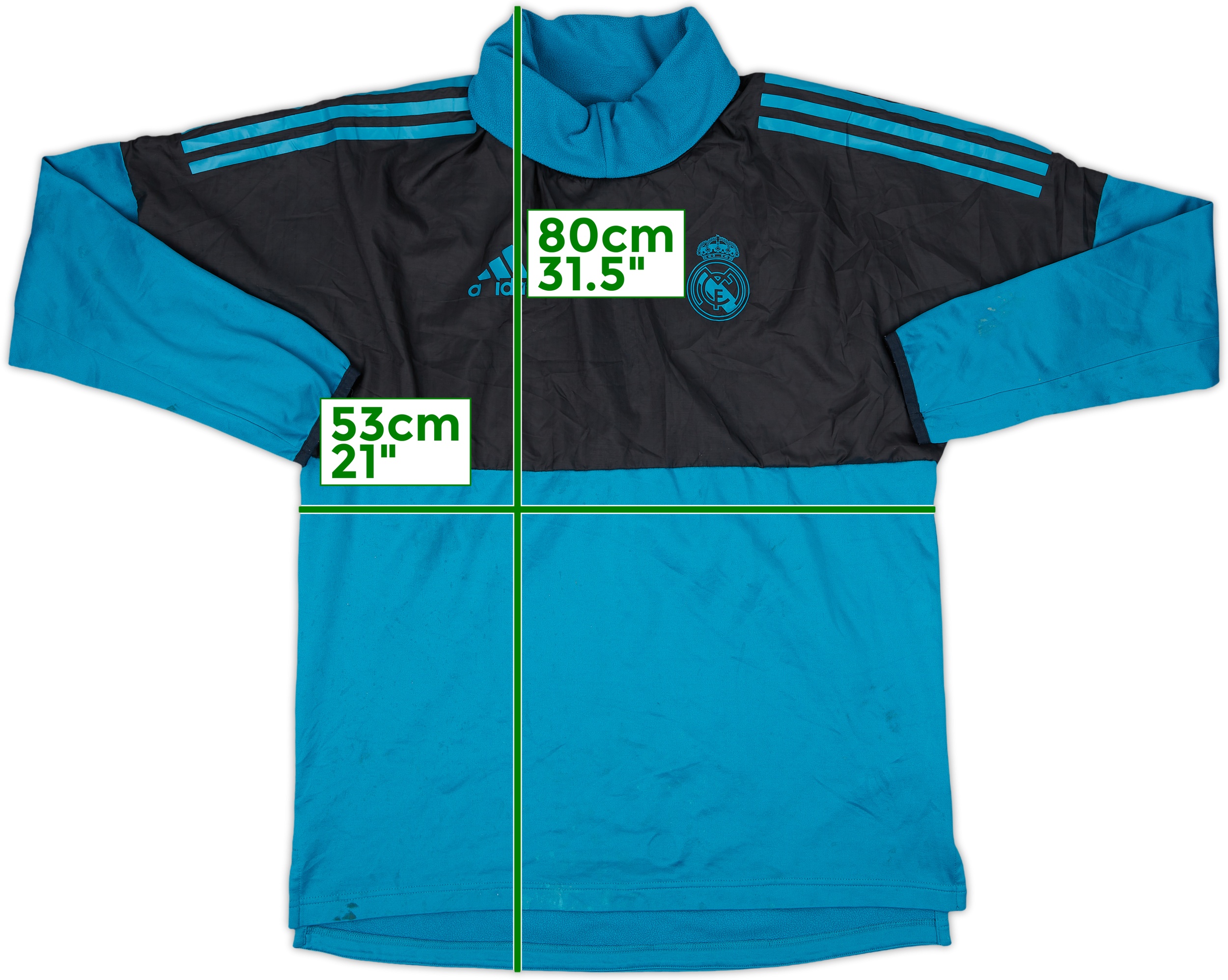 adidas - レアルマドリード 18/19 トレーニングトップ Fly Emirates 2018-19 Real Madrid adidas Training Top (L.Boys)